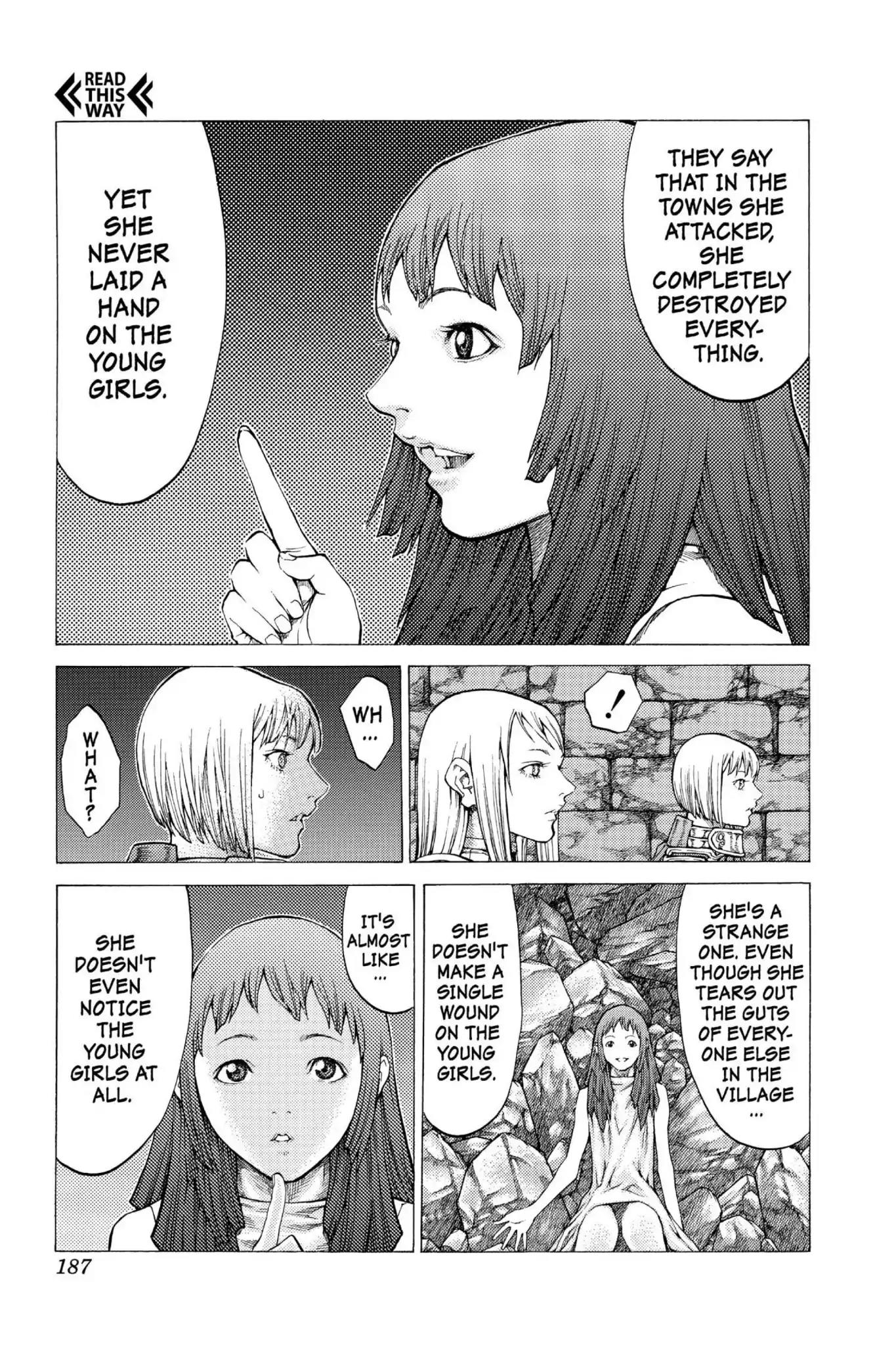 Claymore Chapter 45 page 29 - Chapter 45: Vol.8 Scene 45: The Witch's Maw, Part 5