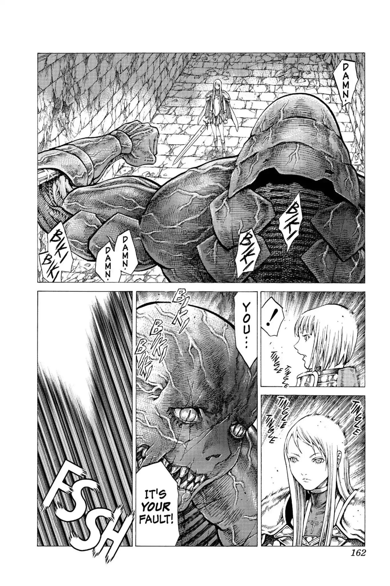 Claymore Chapter 45 page 4 - Chapter 45: Vol.8 Scene 45: The Witch's Maw, Part 5