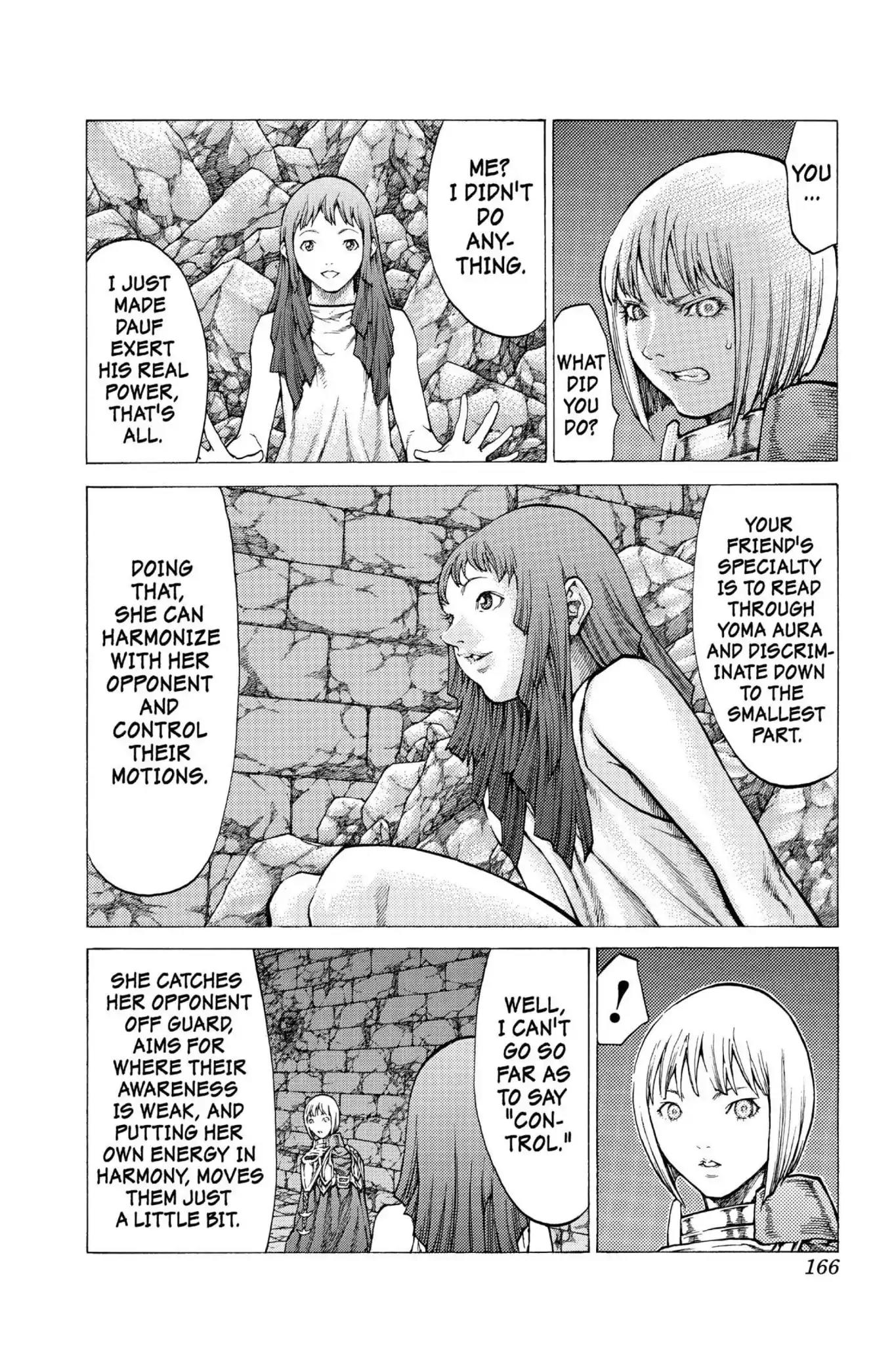 Claymore Chapter 45 page 8 - Chapter 45: Vol.8 Scene 45: The Witch's Maw, Part 5