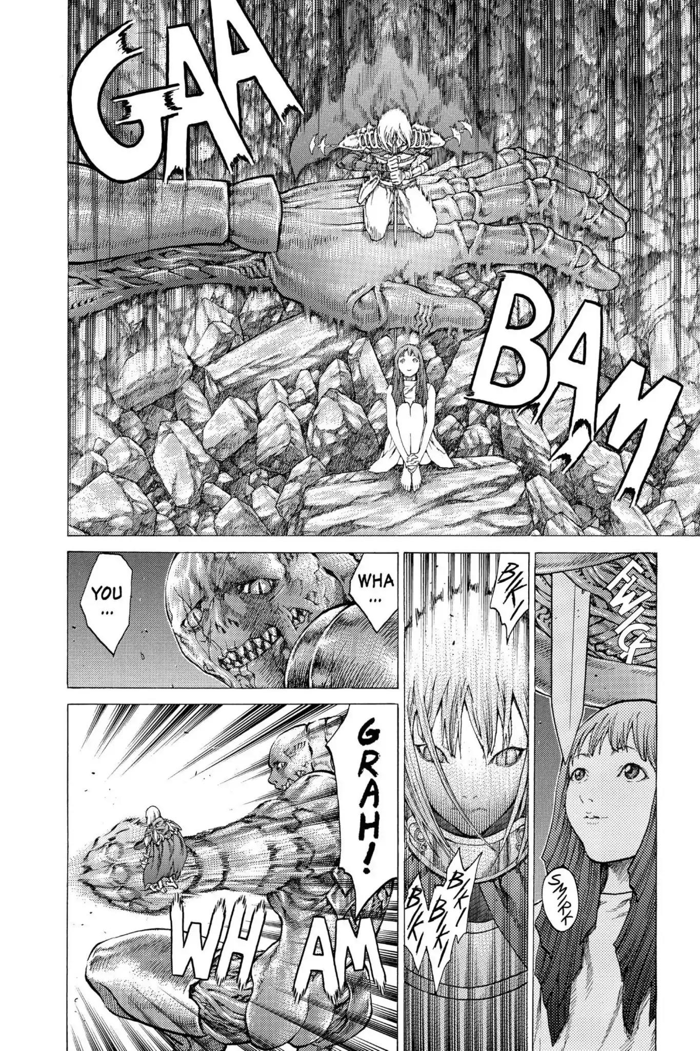 Claymore Chapter 46 page 10 - Chapter 46: Vol.9 Scene 46: The Deep Abyss of Purgatory, Part 1