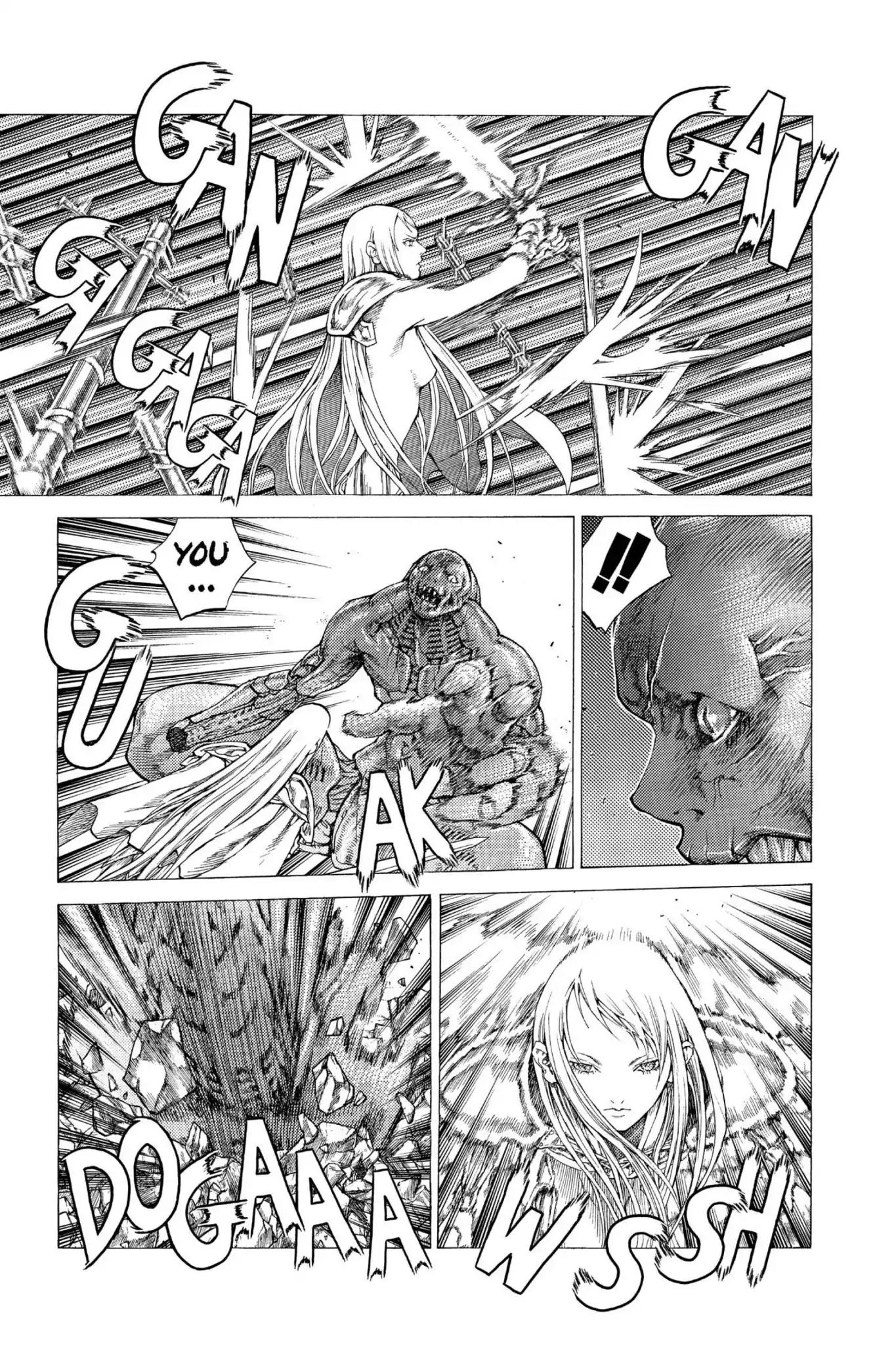 Claymore Chapter 46 page 23 - Chapter 46: Vol.9 Scene 46: The Deep Abyss of Purgatory, Part 1