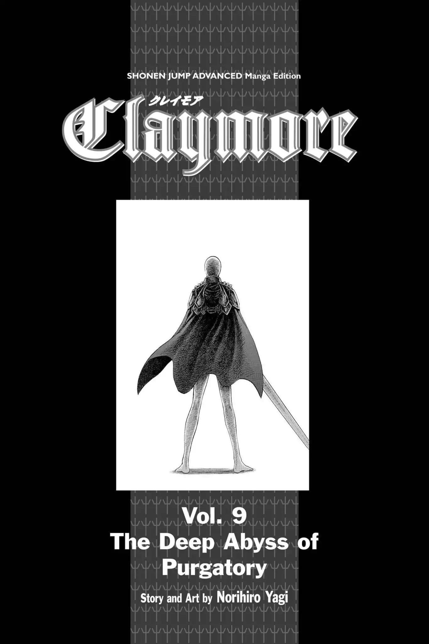 Claymore Chapter 46 page 4 - Chapter 46: Vol.9 Scene 46: The Deep Abyss of Purgatory, Part 1