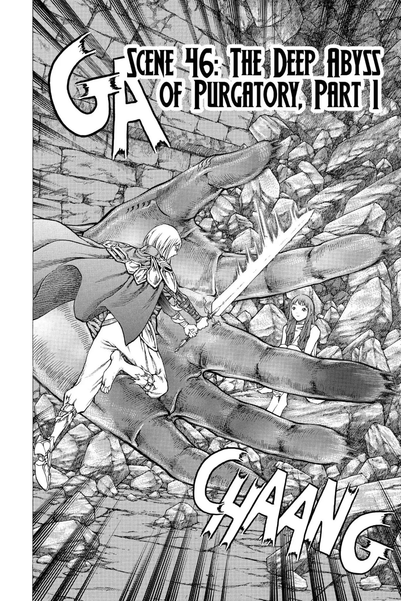 Claymore Chapter 46 page 8 - Chapter 46: Vol.9 Scene 46: The Deep Abyss of Purgatory, Part 1