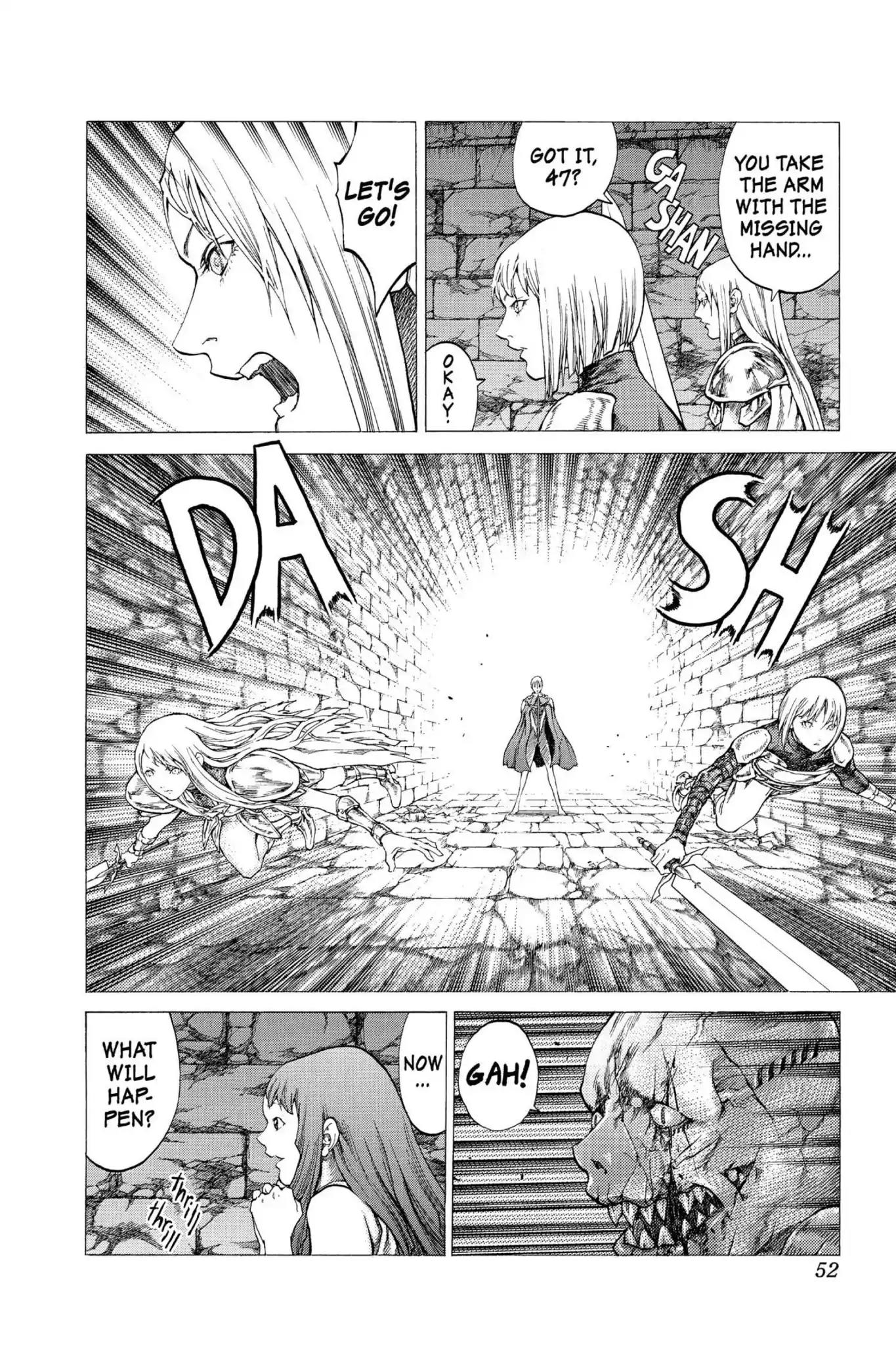 Claymore Chapter 47 page 13 - Chapter 47: Vol.9 Scene 47: The Deep Abyss of Purgatory, Part 2