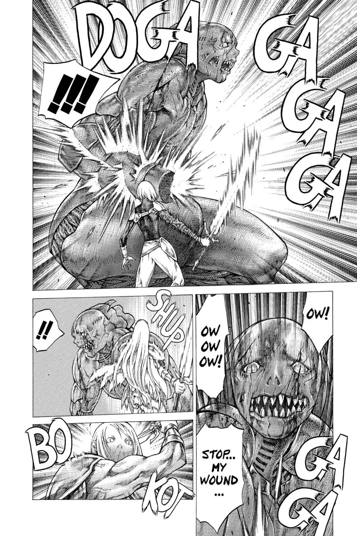 Claymore Chapter 47 page 15 - Chapter 47: Vol.9 Scene 47: The Deep Abyss of Purgatory, Part 2