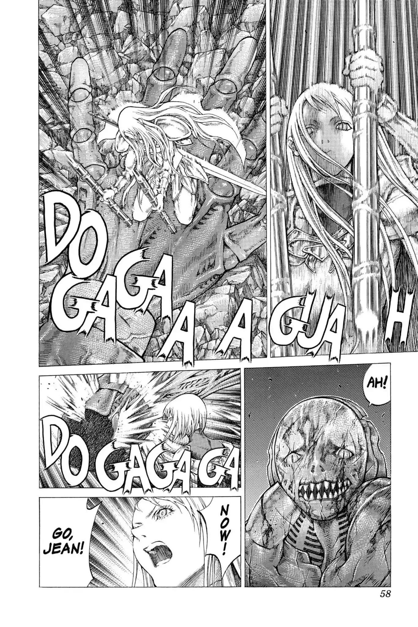 Claymore Chapter 47 page 19 - Chapter 47: Vol.9 Scene 47: The Deep Abyss of Purgatory, Part 2