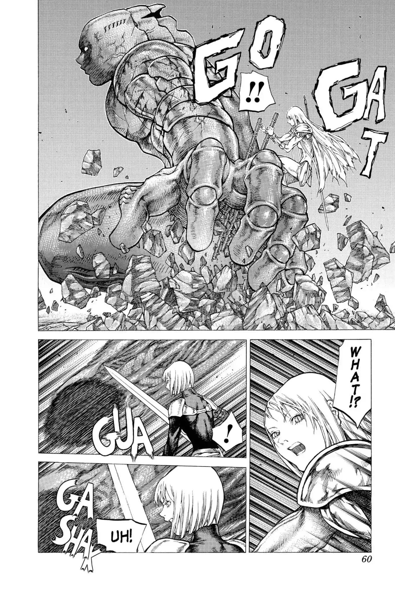 Claymore Chapter 47 page 21 - Chapter 47: Vol.9 Scene 47: The Deep Abyss of Purgatory, Part 2