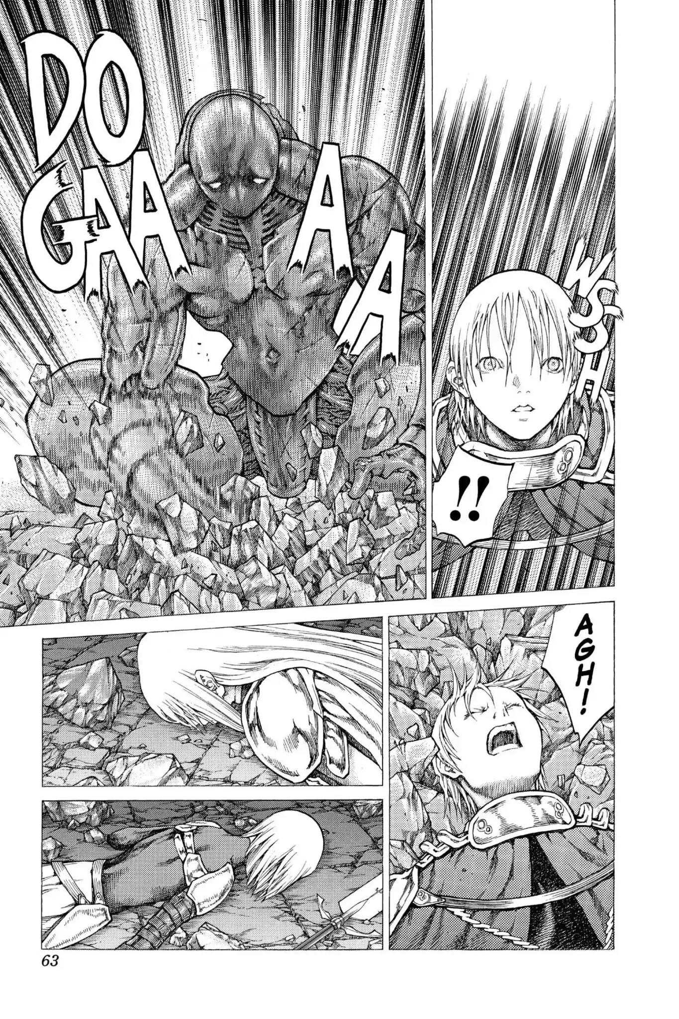 Claymore Chapter 47 page 24 - Chapter 47: Vol.9 Scene 47: The Deep Abyss of Purgatory, Part 2