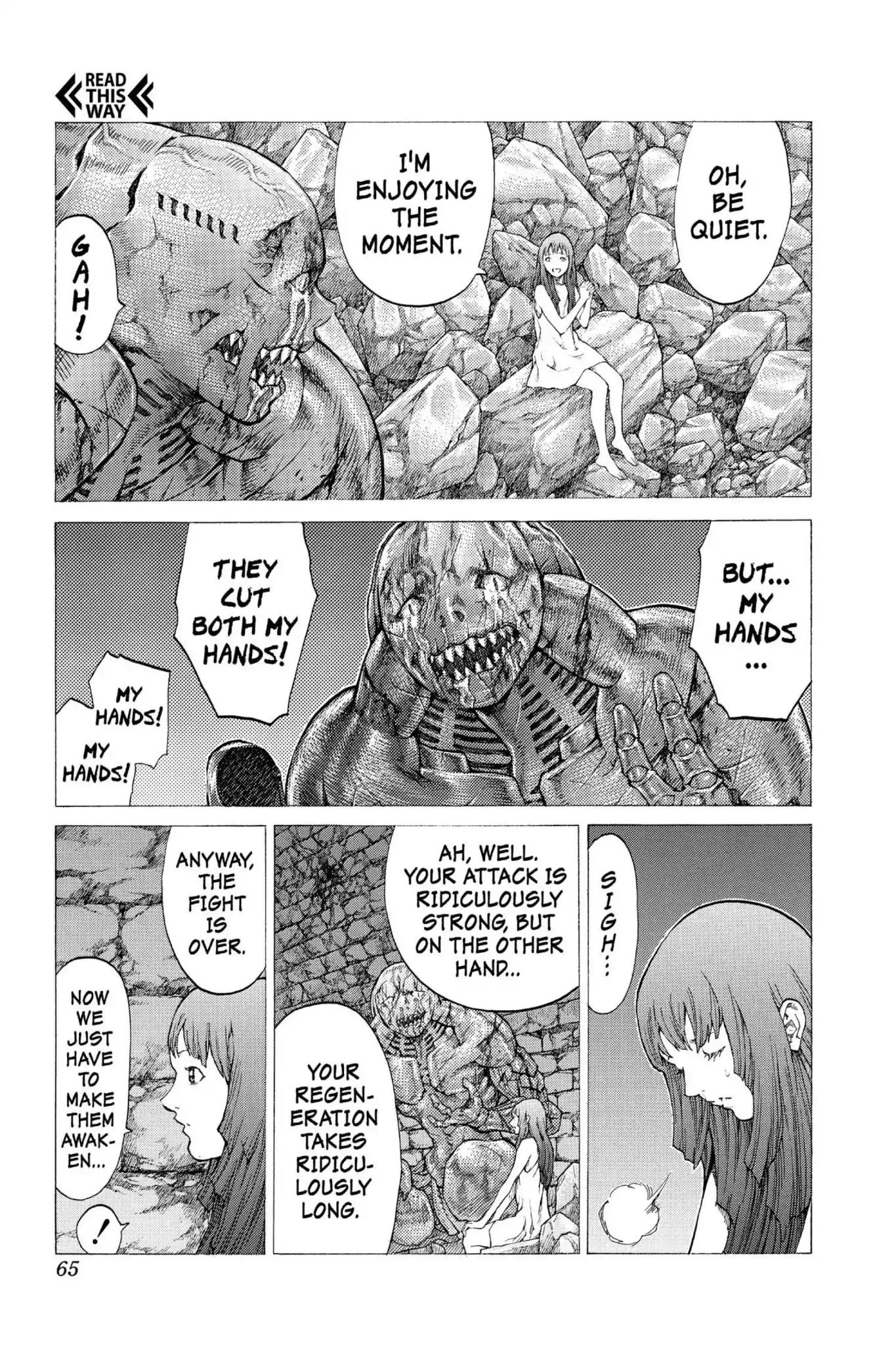 Claymore Chapter 47 page 26 - Chapter 47: Vol.9 Scene 47: The Deep Abyss of Purgatory, Part 2