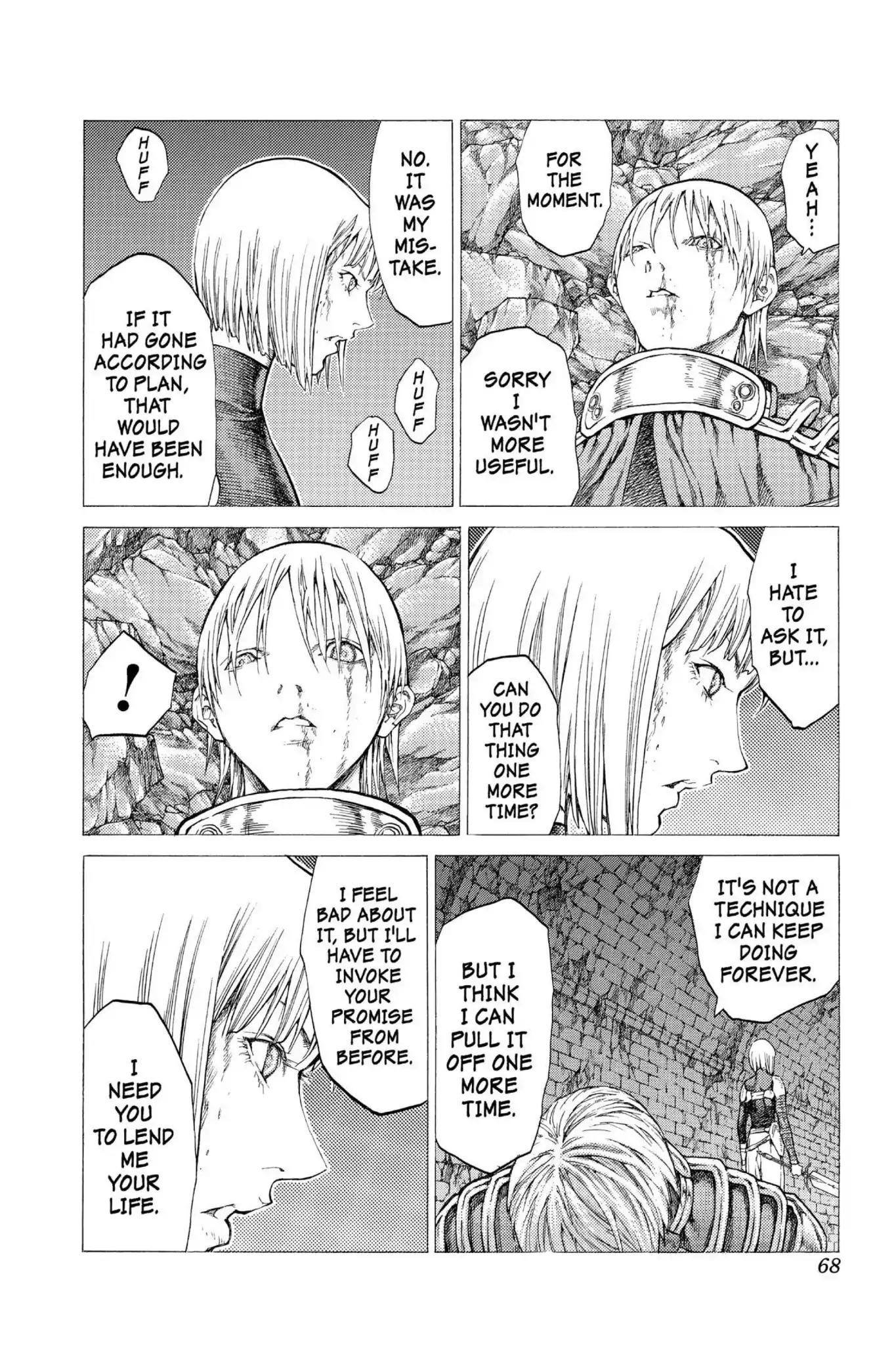 Claymore Chapter 47 page 29 - Chapter 47: Vol.9 Scene 47: The Deep Abyss of Purgatory, Part 2