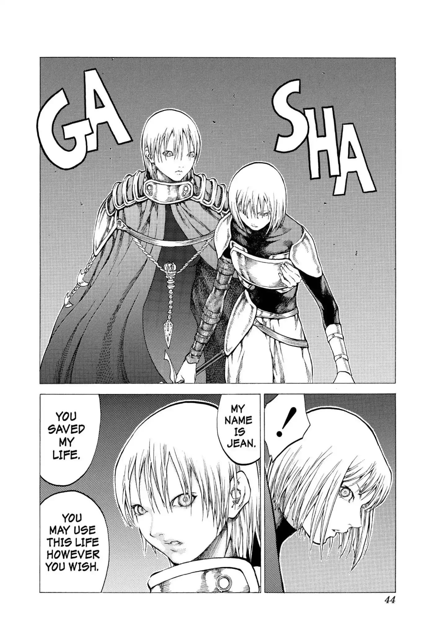 Claymore Chapter 47 page 6 - Chapter 47: Vol.9 Scene 47: The Deep Abyss of Purgatory, Part 2
