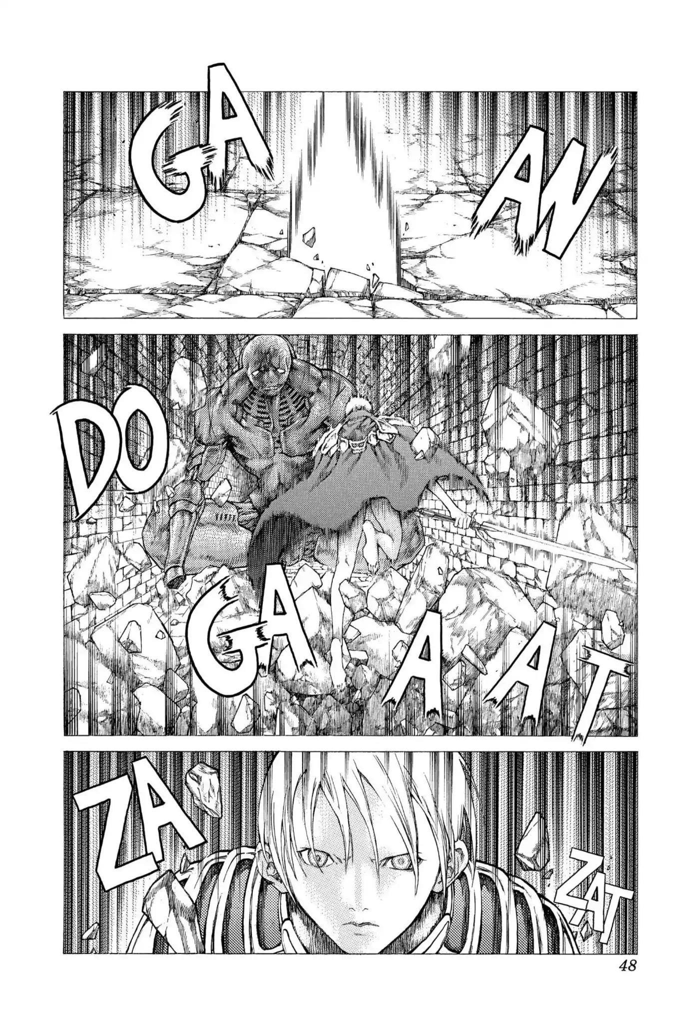 Claymore Chapter 47 page 9 - Chapter 47: Vol.9 Scene 47: The Deep Abyss of Purgatory, Part 2