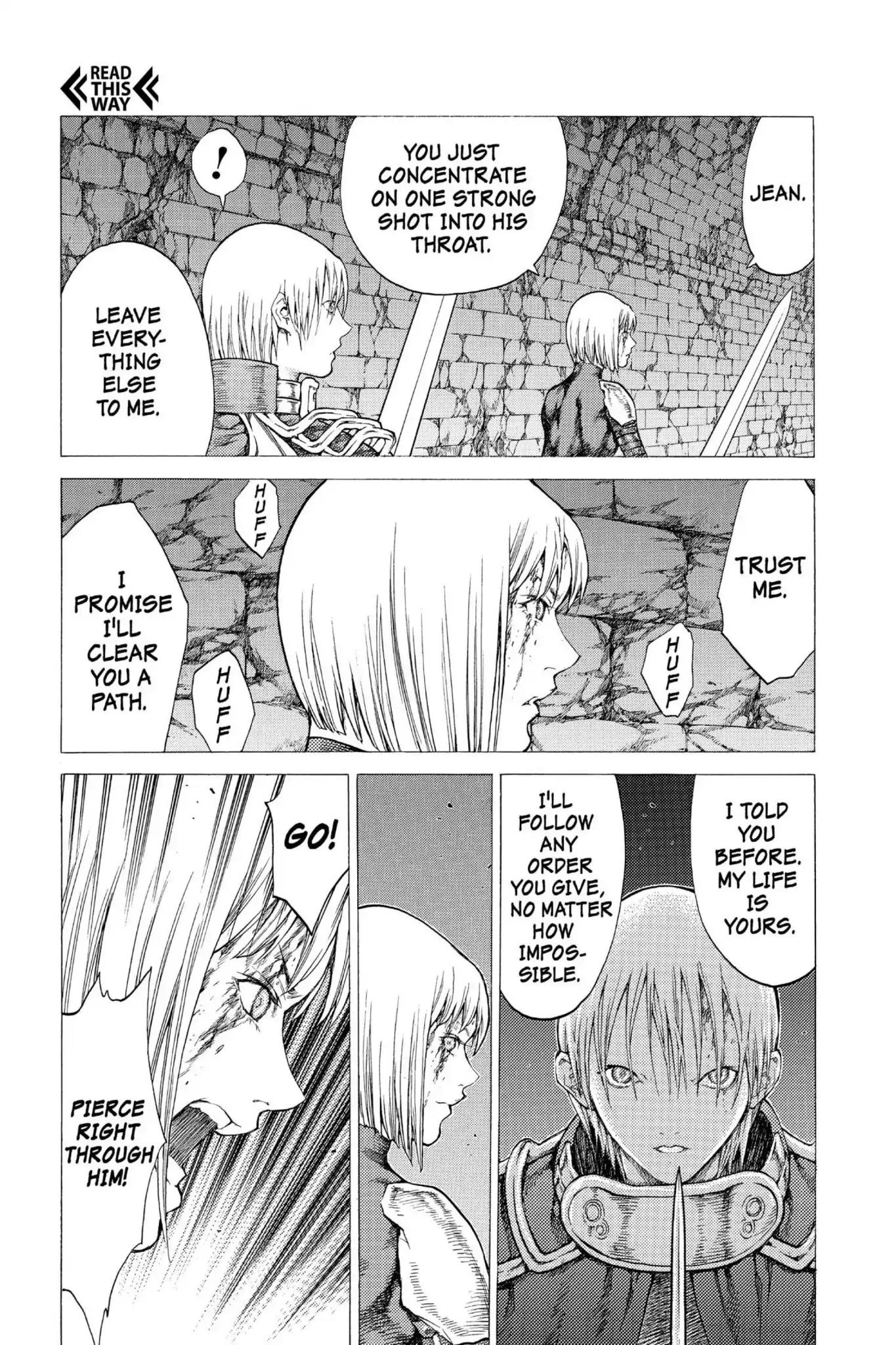 Claymore Chapter 48 page 13 - Chapter 48: Vol.9 Scene 48: The Deep Abyss of Purgatory, Part 3