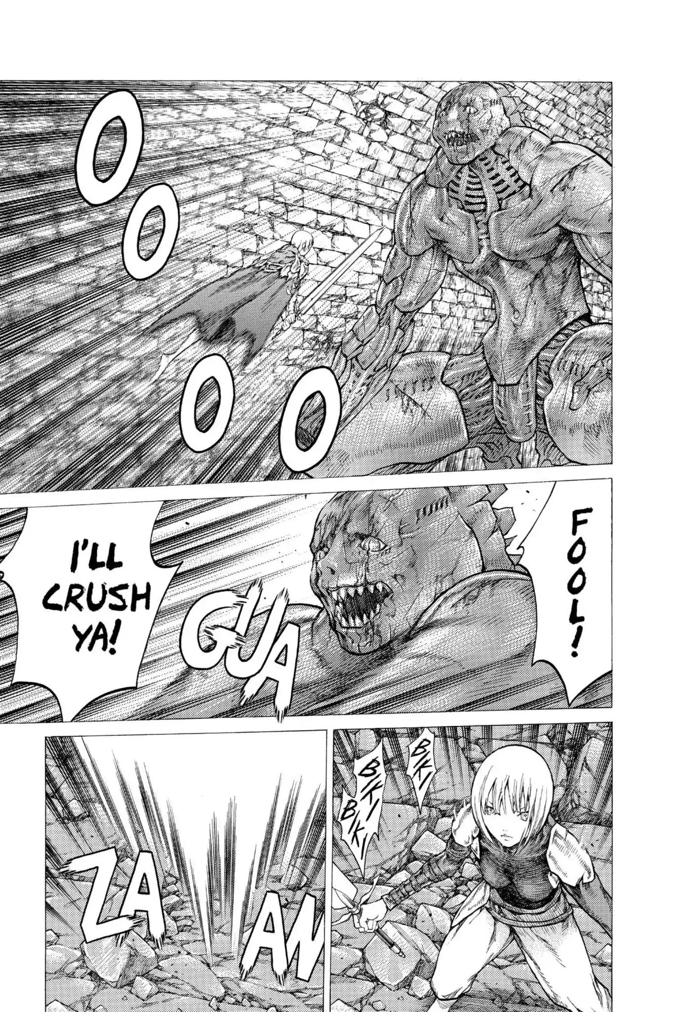 Claymore Chapter 48 page 15 - Chapter 48: Vol.9 Scene 48: The Deep Abyss of Purgatory, Part 3
