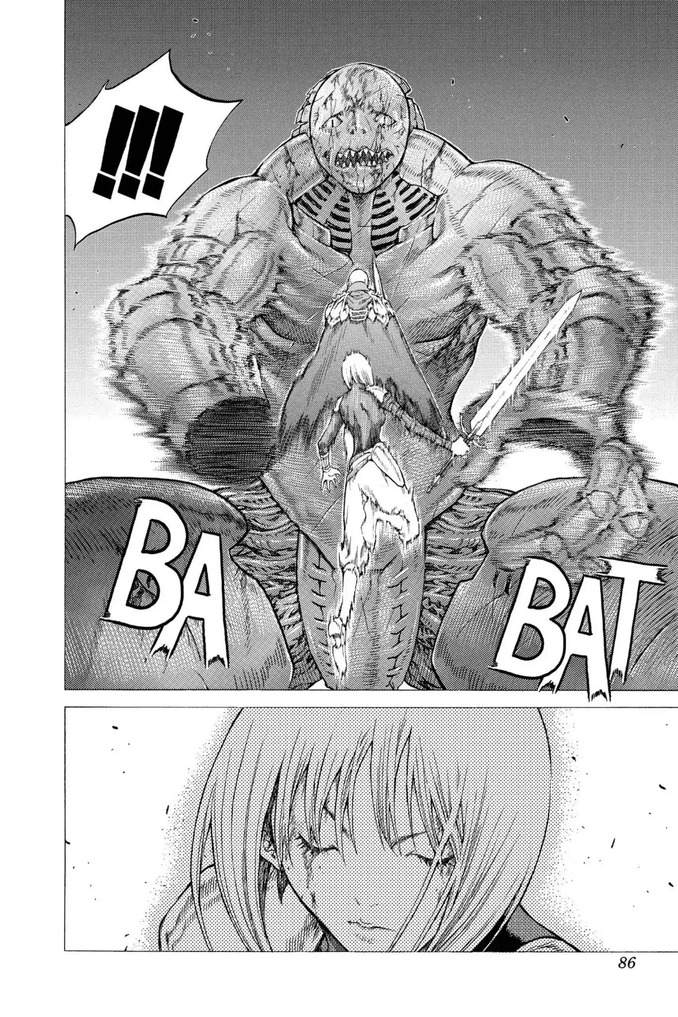 Claymore Chapter 48 page 16 - Chapter 48: Vol.9 Scene 48: The Deep Abyss of Purgatory, Part 3