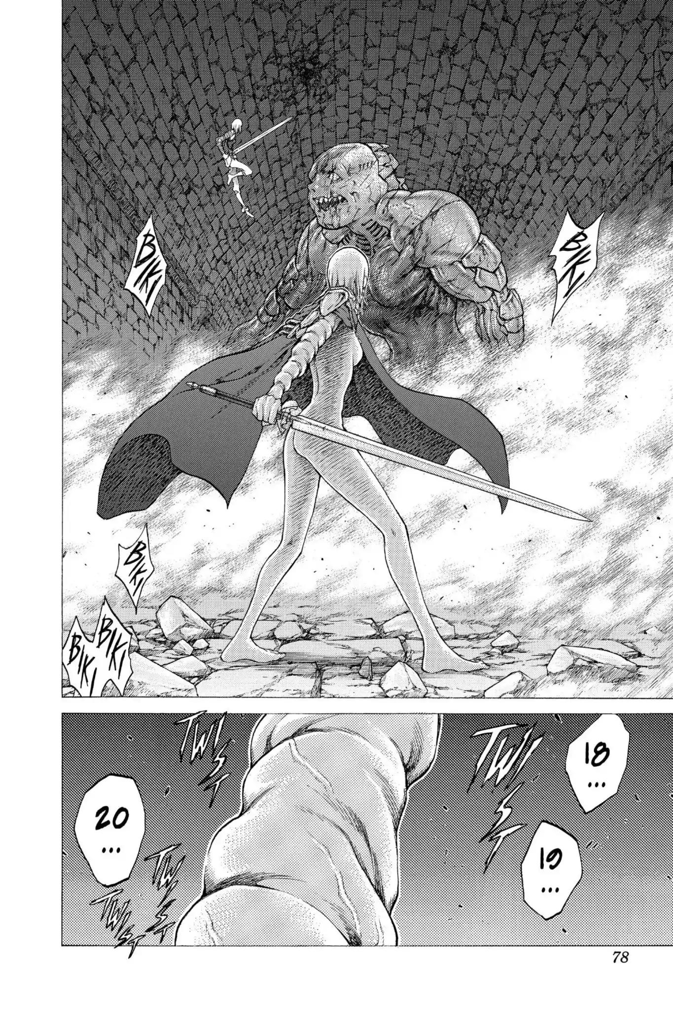Claymore Chapter 48 page 8 - Chapter 48: Vol.9 Scene 48: The Deep Abyss of Purgatory, Part 3