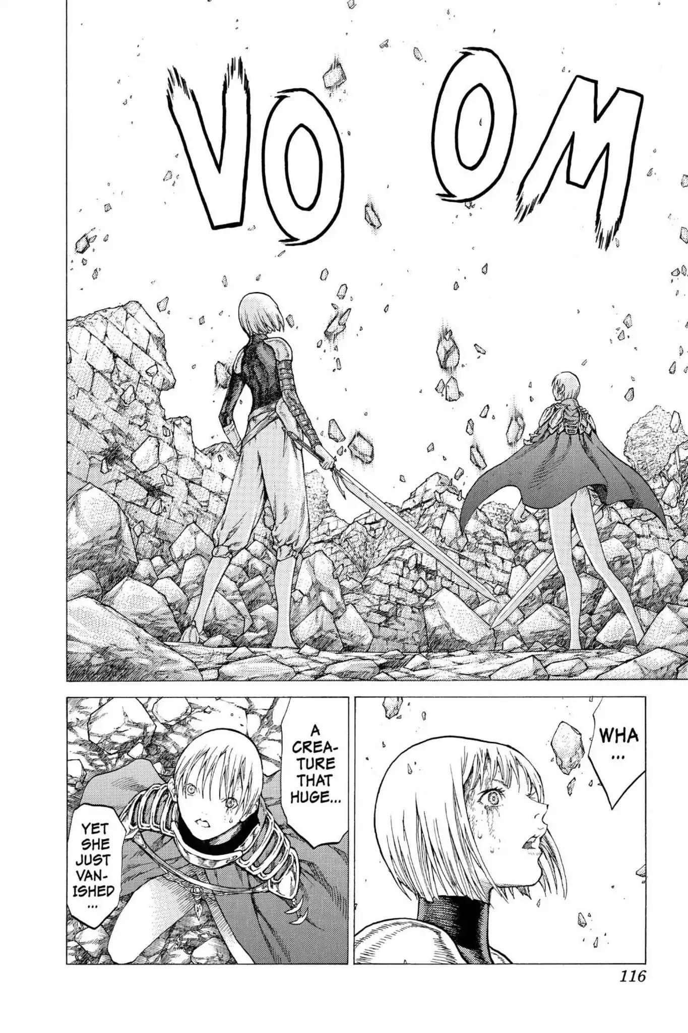 Claymore Chapter 49 page 19 - Chapter 49: Vol.9 Scene 49: The Deep Abyss of Purgatory, Part 4