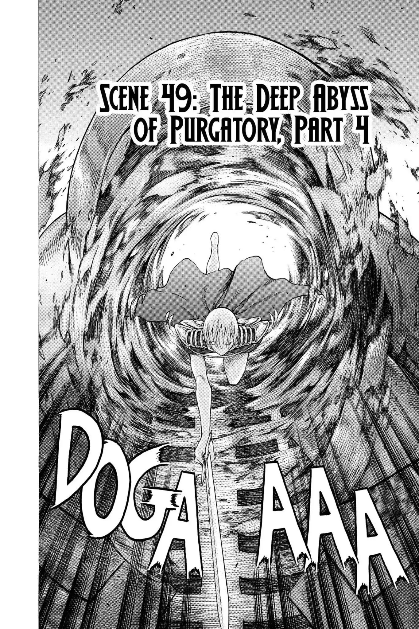 Claymore Chapter 49 page 2 - Chapter 49: Vol.9 Scene 49: The Deep Abyss of Purgatory, Part 4