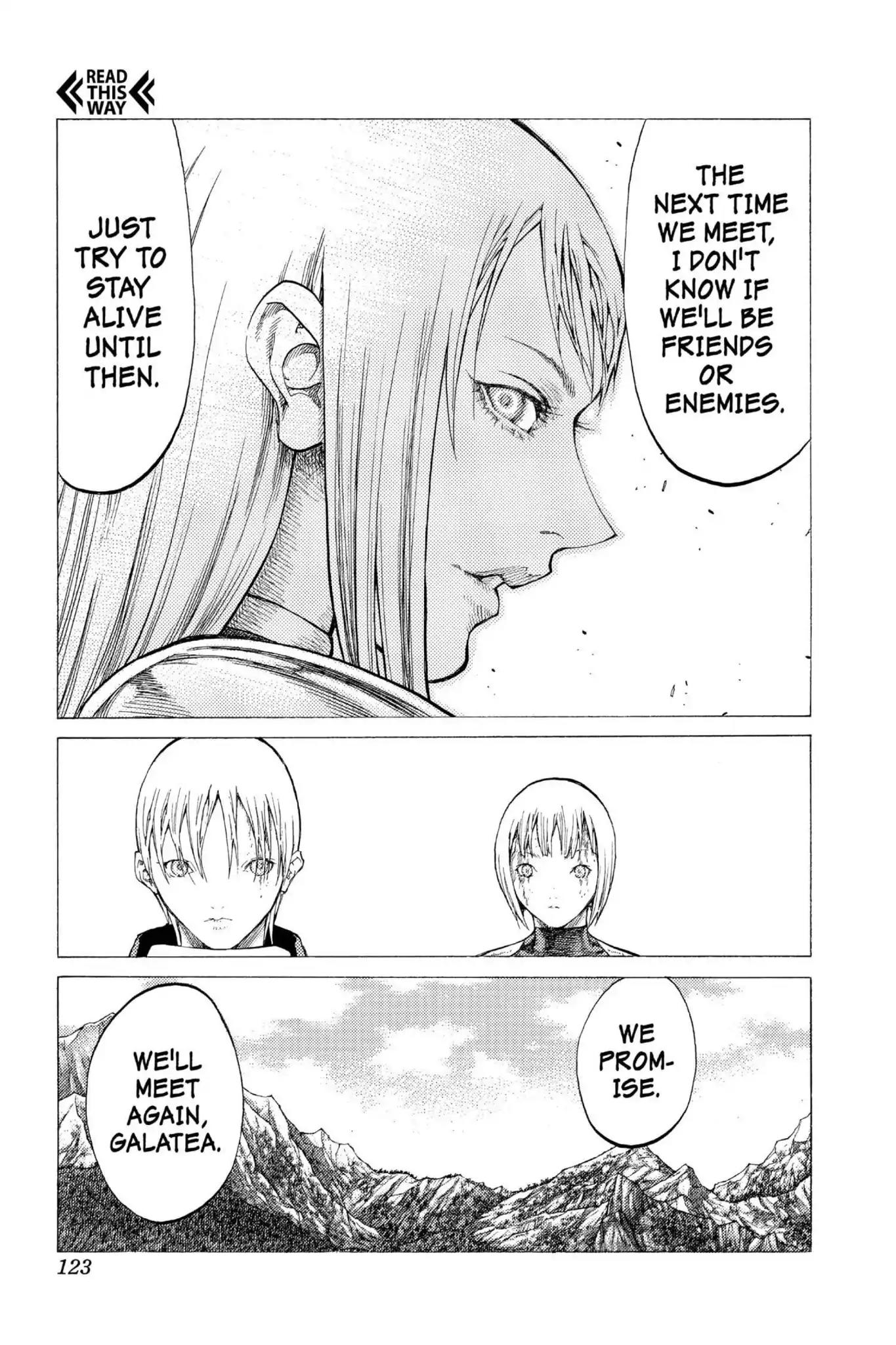 Claymore Chapter 49 page 26 - Chapter 49: Vol.9 Scene 49: The Deep Abyss of Purgatory, Part 4
