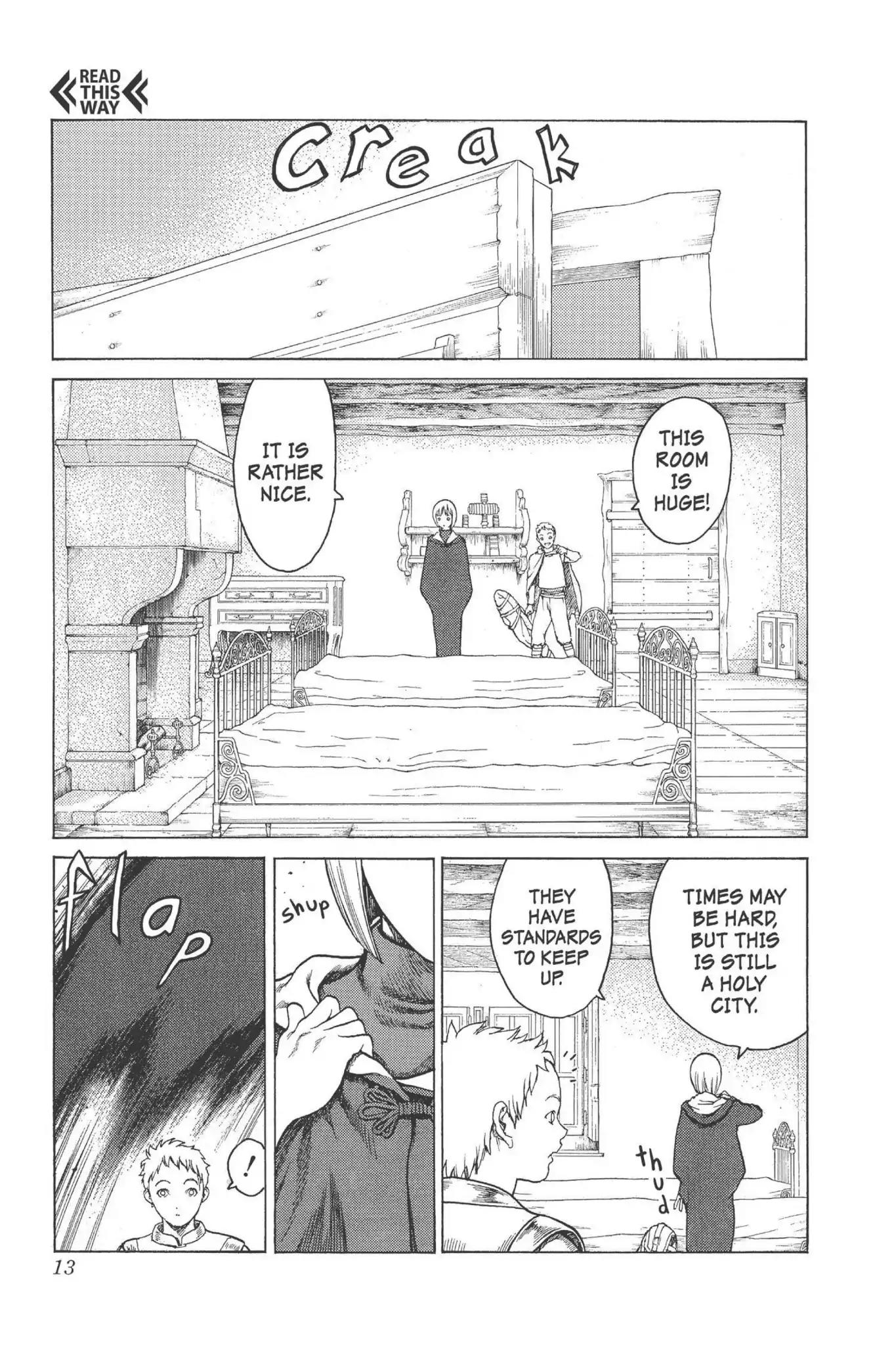 Claymore Chapter 5 page 12 - Chapter 5: Vol.2 Scene 5: Darkness in Paradise, Part 1