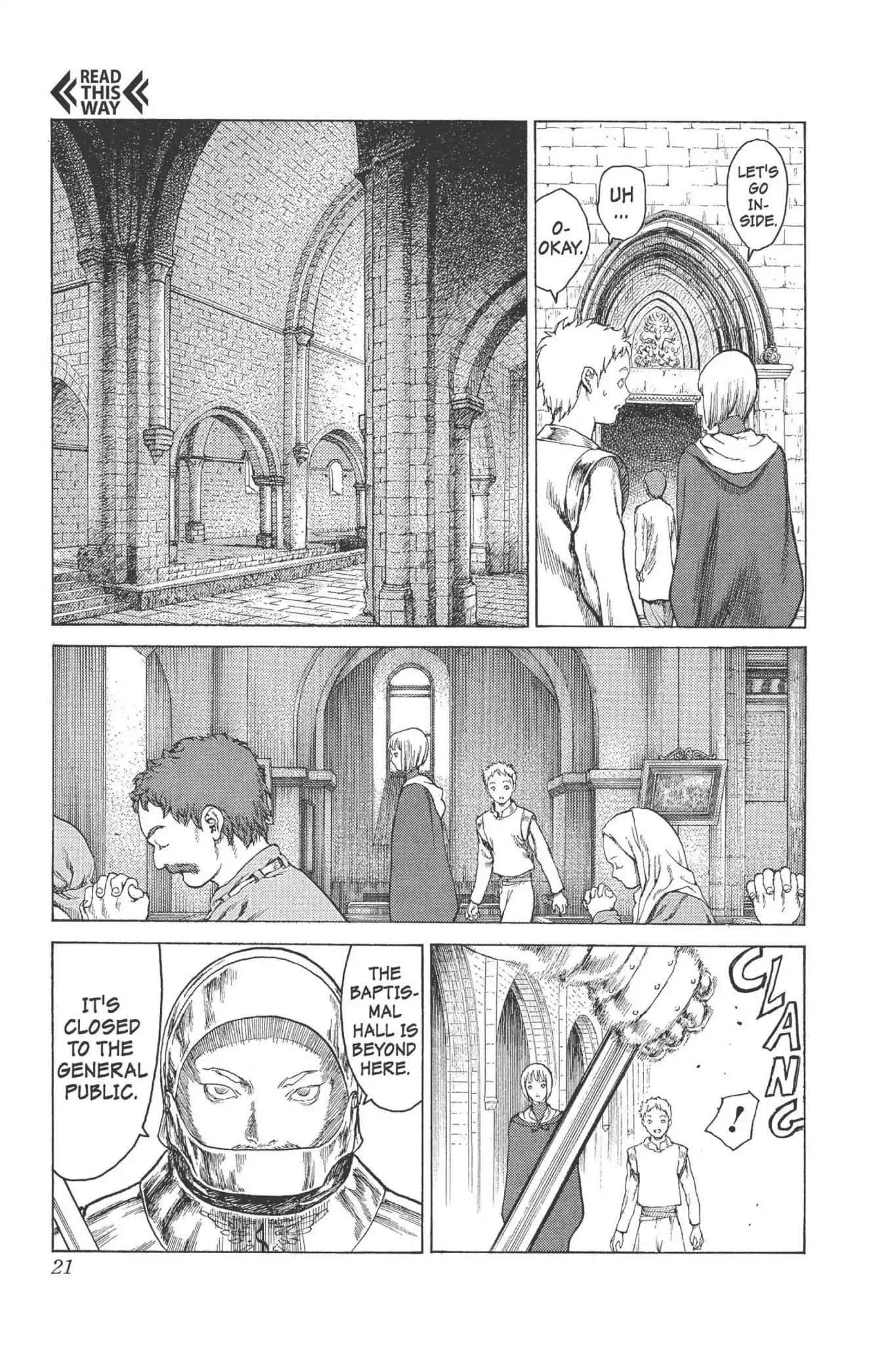 Claymore Chapter 5 page 20 - Chapter 5: Vol.2 Scene 5: Darkness in Paradise, Part 1
