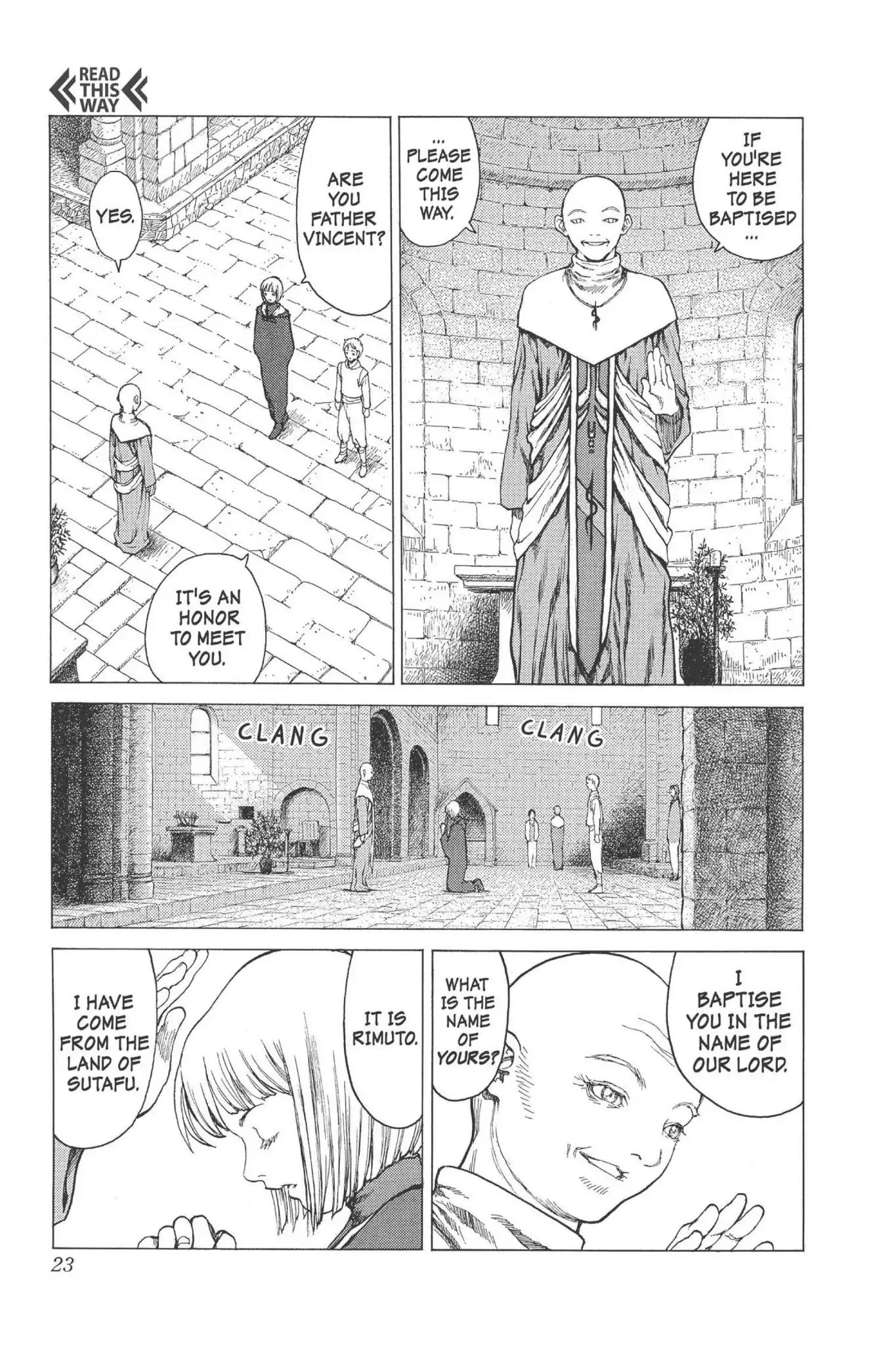 Claymore Chapter 5 page 22 - Chapter 5: Vol.2 Scene 5: Darkness in Paradise, Part 1