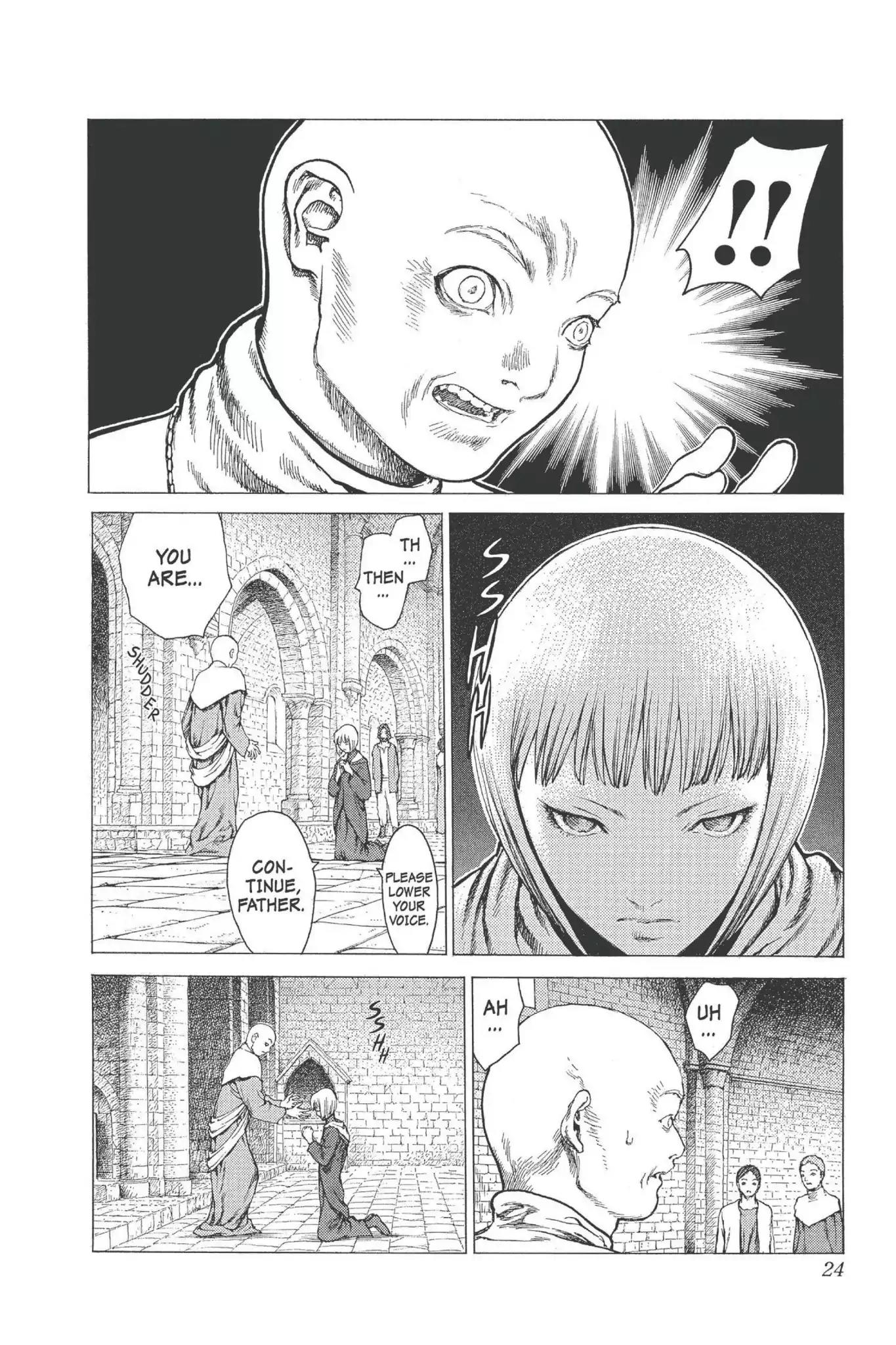 Claymore Chapter 5 page 23 - Chapter 5: Vol.2 Scene 5: Darkness in Paradise, Part 1