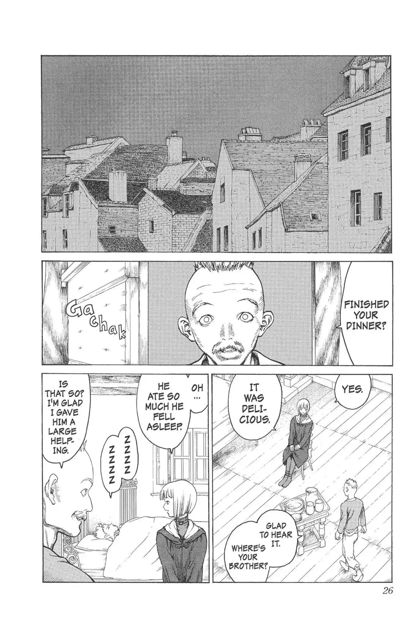 Claymore Chapter 5 page 25 - Chapter 5: Vol.2 Scene 5: Darkness in Paradise, Part 1