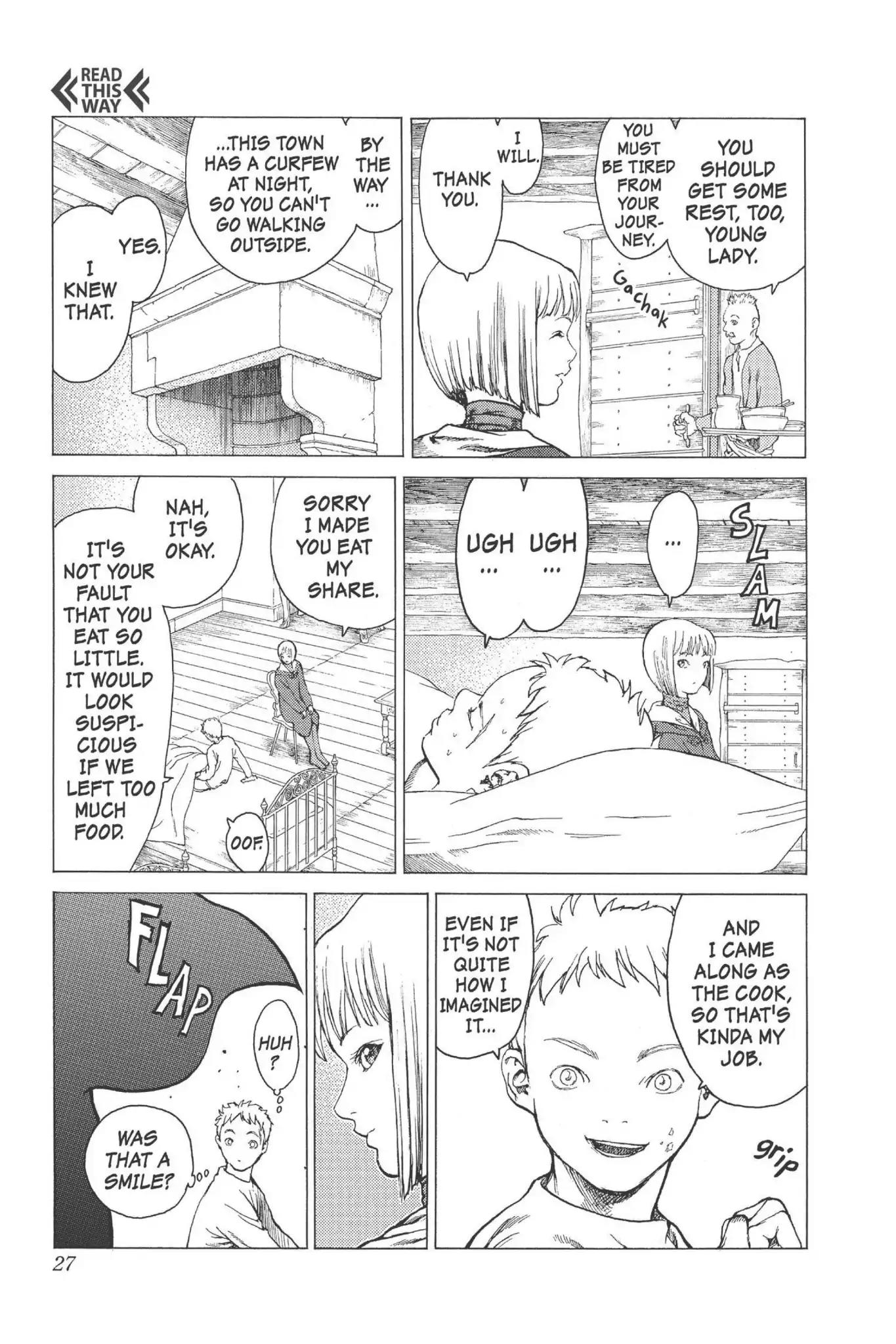 Claymore Chapter 5 page 26 - Chapter 5: Vol.2 Scene 5: Darkness in Paradise, Part 1