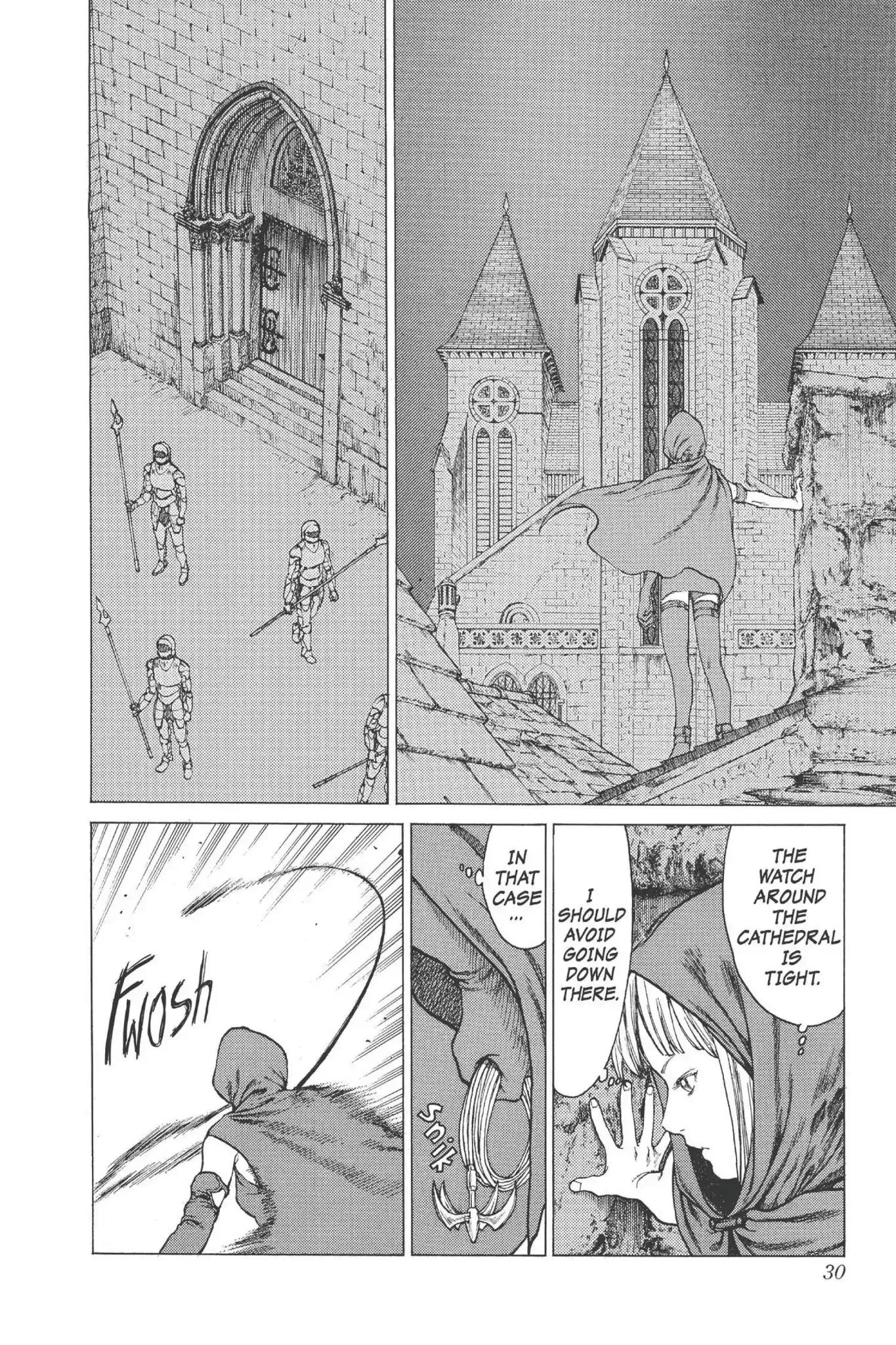 Claymore Chapter 5 page 29 - Chapter 5: Vol.2 Scene 5: Darkness in Paradise, Part 1