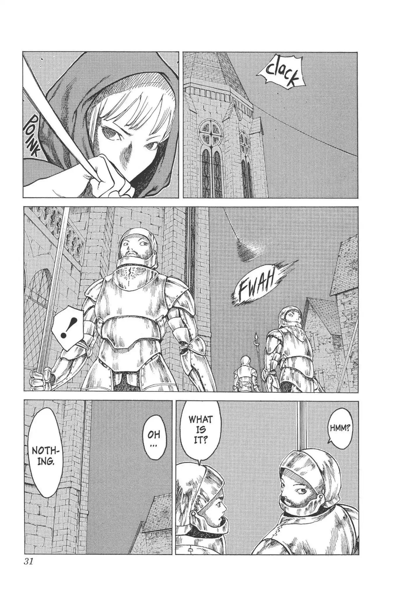 Claymore Chapter 5 page 30 - Chapter 5: Vol.2 Scene 5: Darkness in Paradise, Part 1