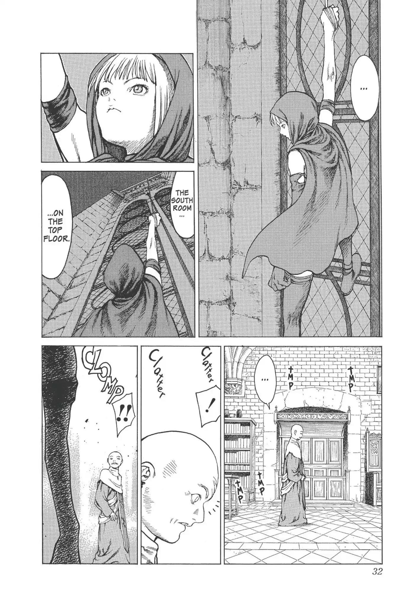 Claymore Chapter 5 page 31 - Chapter 5: Vol.2 Scene 5: Darkness in Paradise, Part 1
