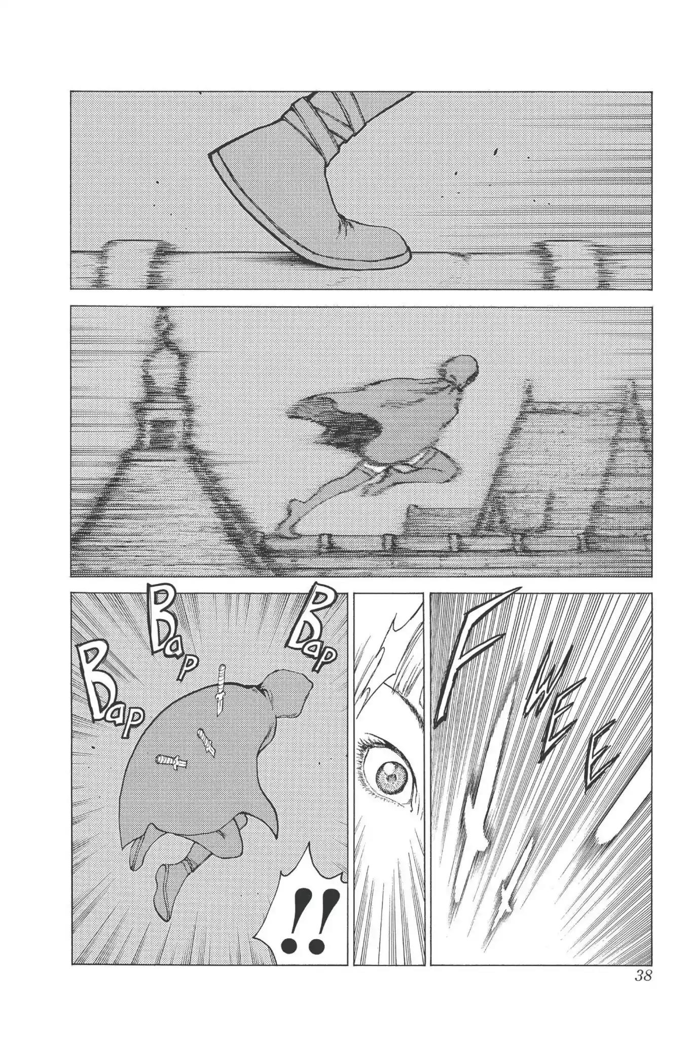 Claymore Chapter 5 page 37 - Chapter 5: Vol.2 Scene 5: Darkness in Paradise, Part 1