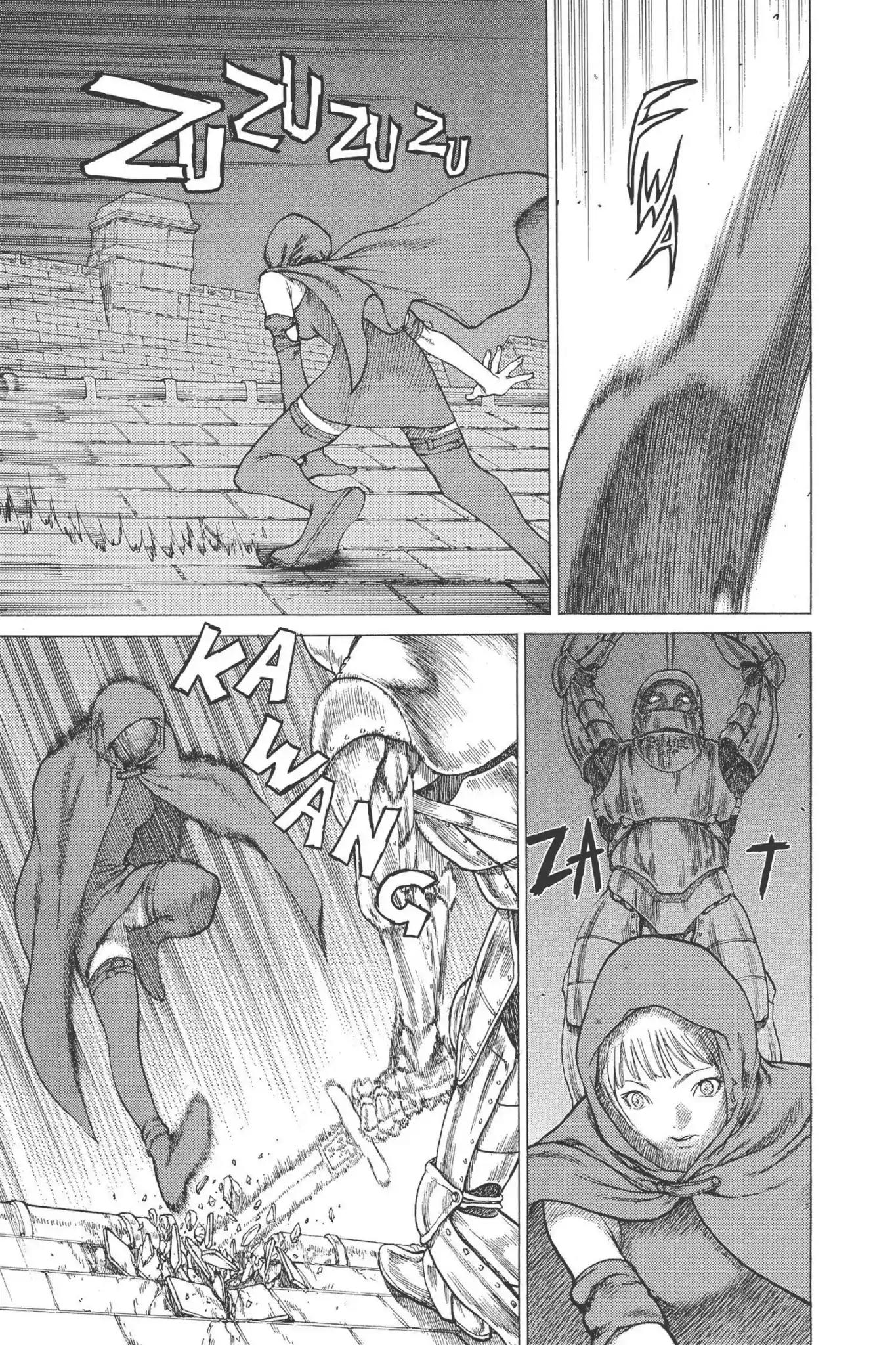 Claymore Chapter 5 page 38 - Chapter 5: Vol.2 Scene 5: Darkness in Paradise, Part 1