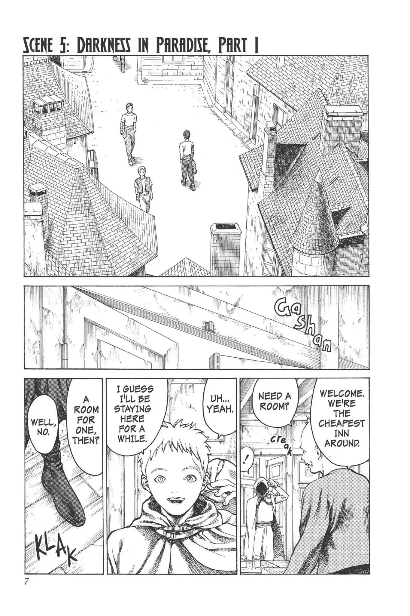 Claymore Chapter 5 page 7 - Chapter 5: Vol.2 Scene 5: Darkness in Paradise, Part 1