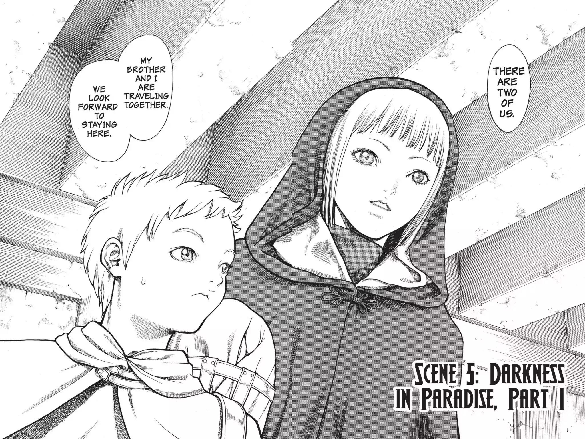 Claymore Chapter 5 page 8 - Chapter 5: Vol.2 Scene 5: Darkness in Paradise, Part 1
