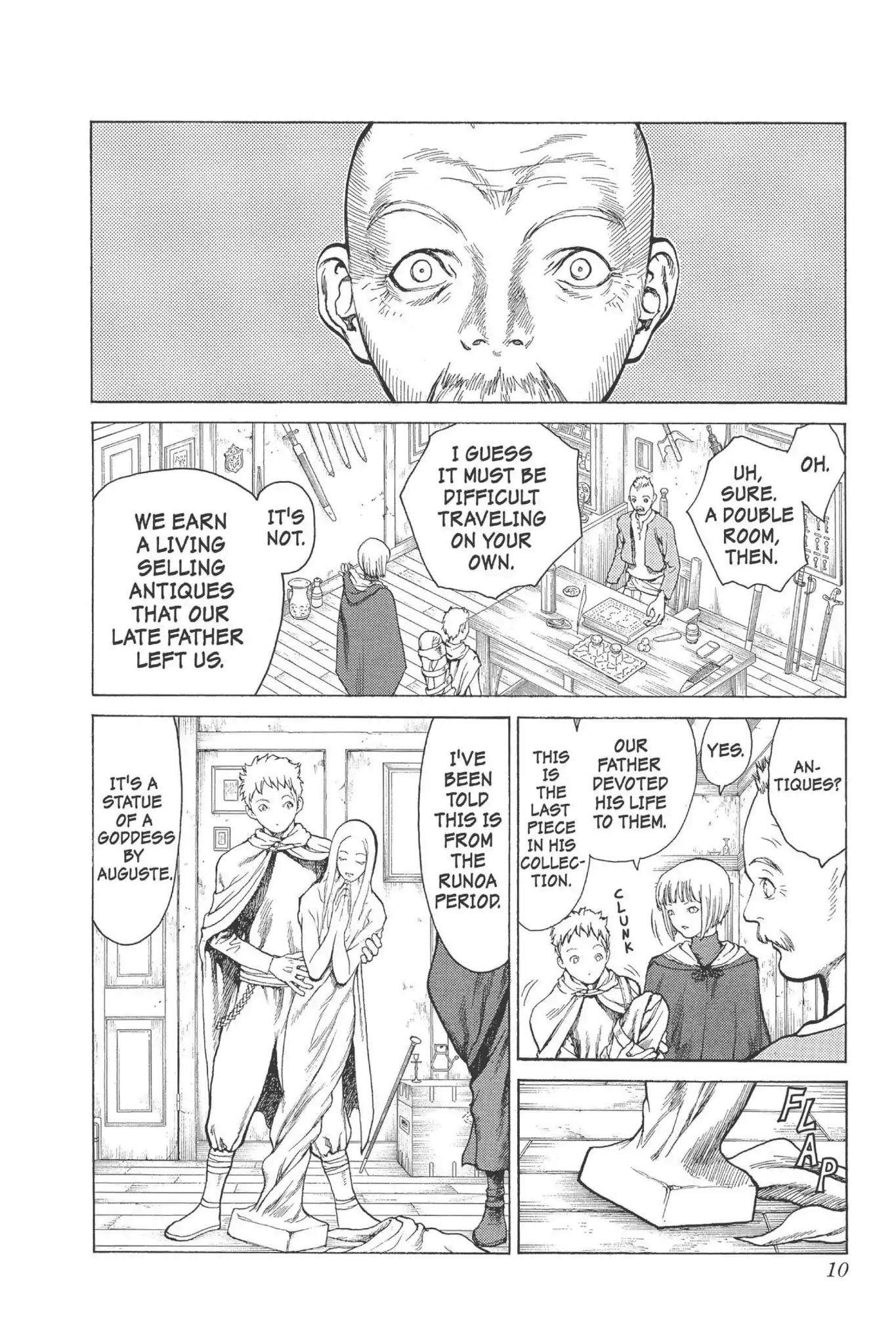 Claymore Chapter 5 page 9 - Chapter 5: Vol.2 Scene 5: Darkness in Paradise, Part 1