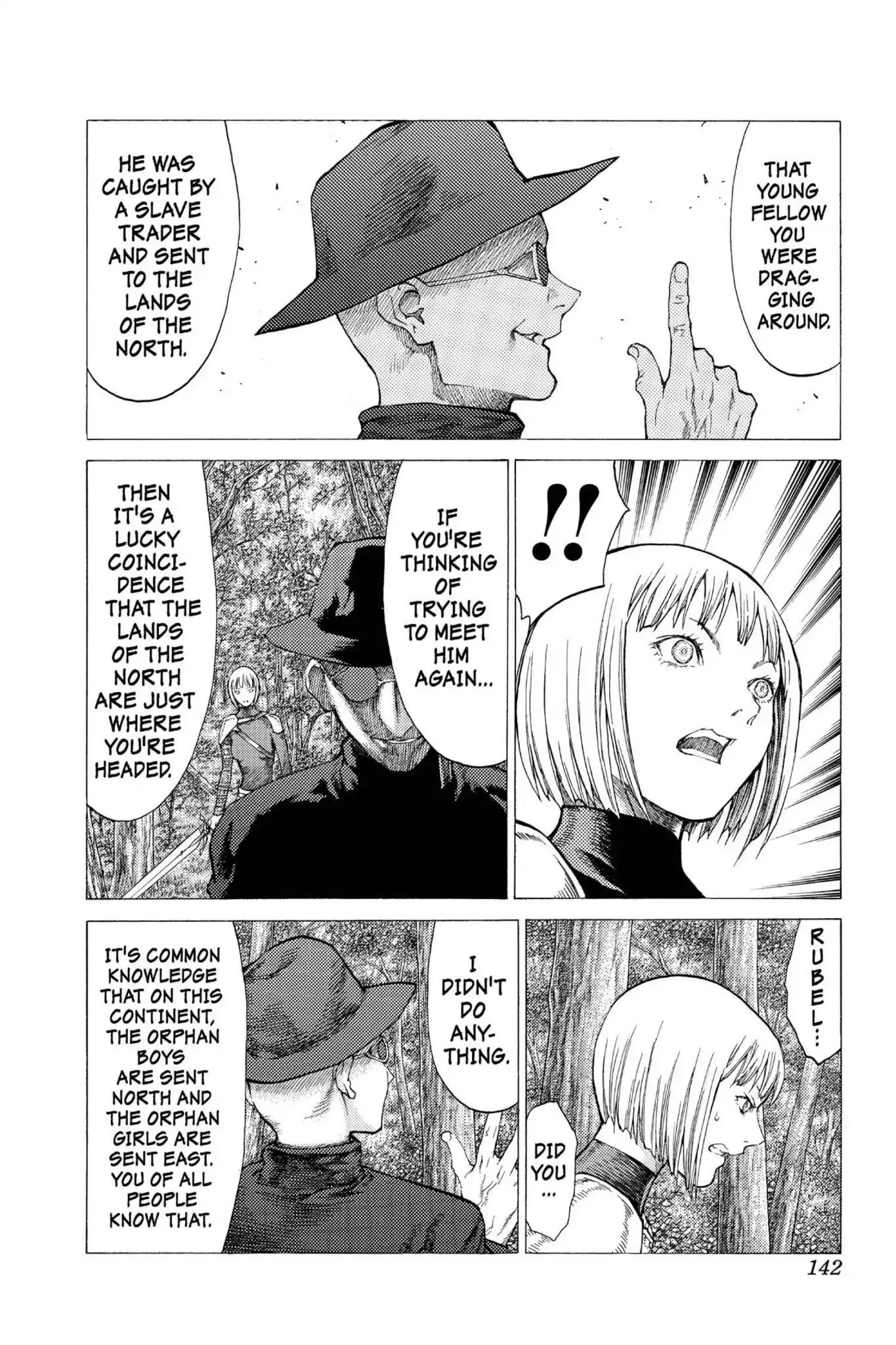 Claymore Chapter 50 page 15 - Chapter 50: Vol.9 Scene 50: The Battle of the North, Part 1