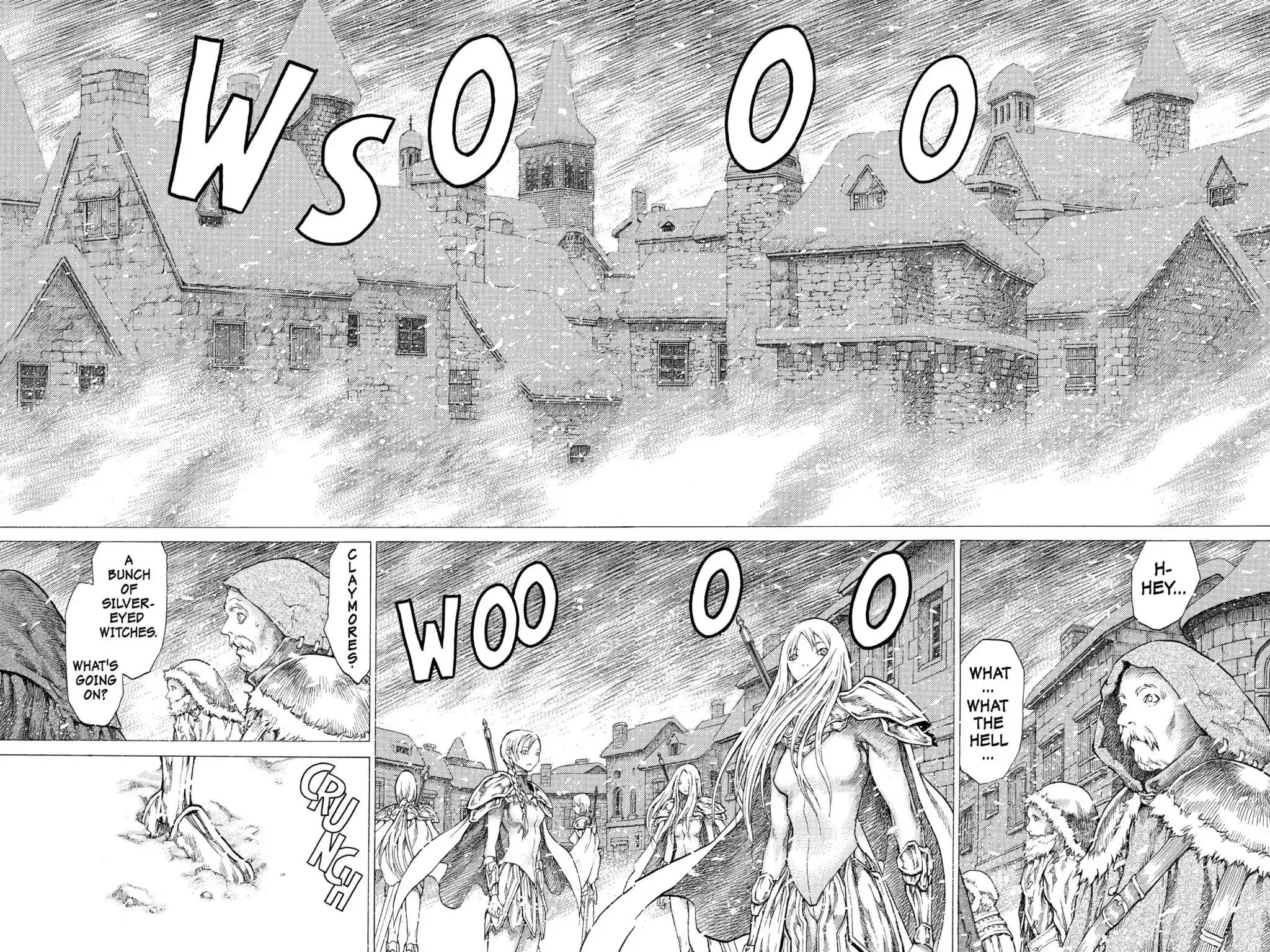 Claymore Chapter 50 page 17 - Chapter 50: Vol.9 Scene 50: The Battle of the North, Part 1