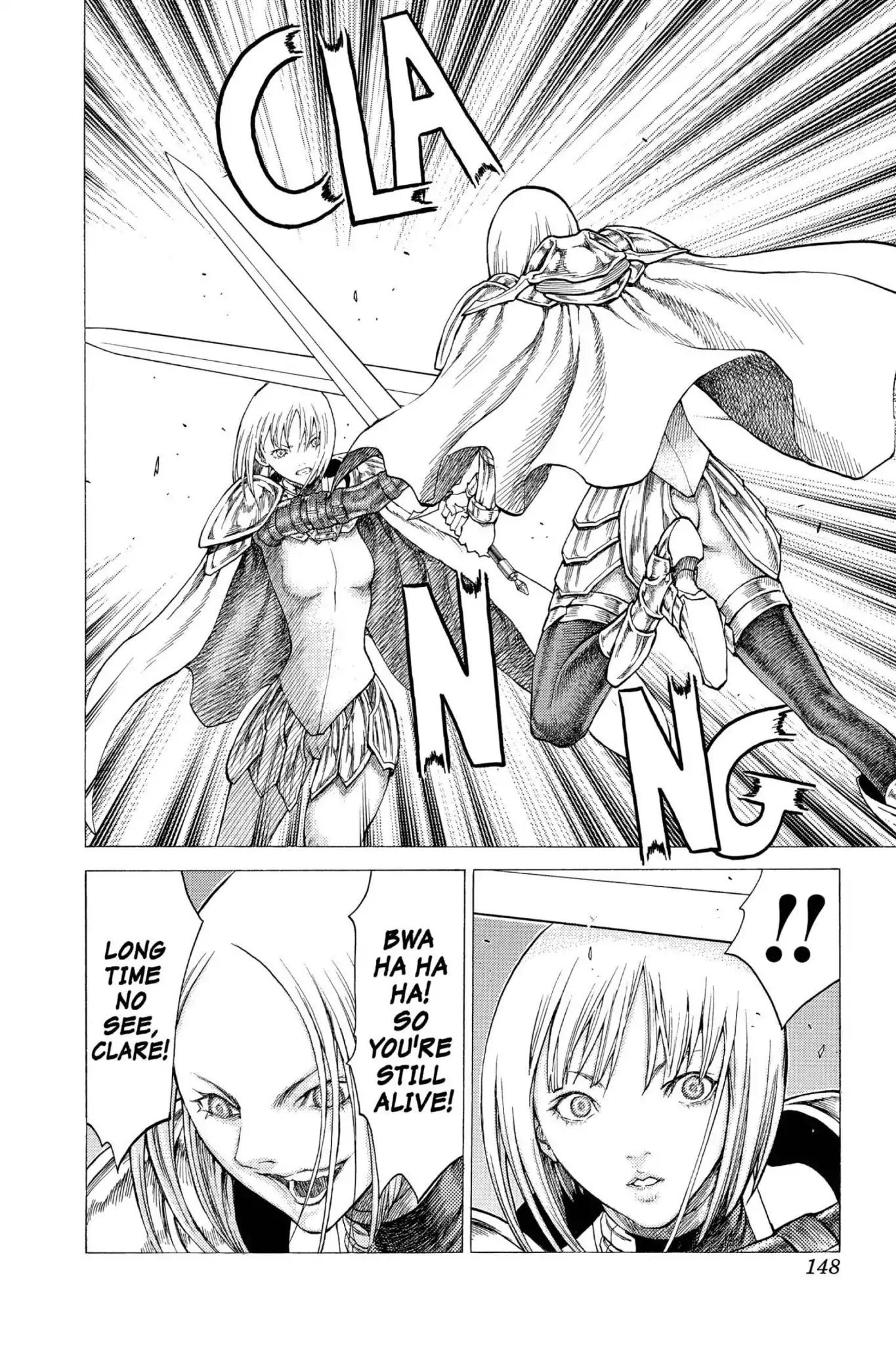 Claymore Chapter 50 page 20 - Chapter 50: Vol.9 Scene 50: The Battle of the North, Part 1