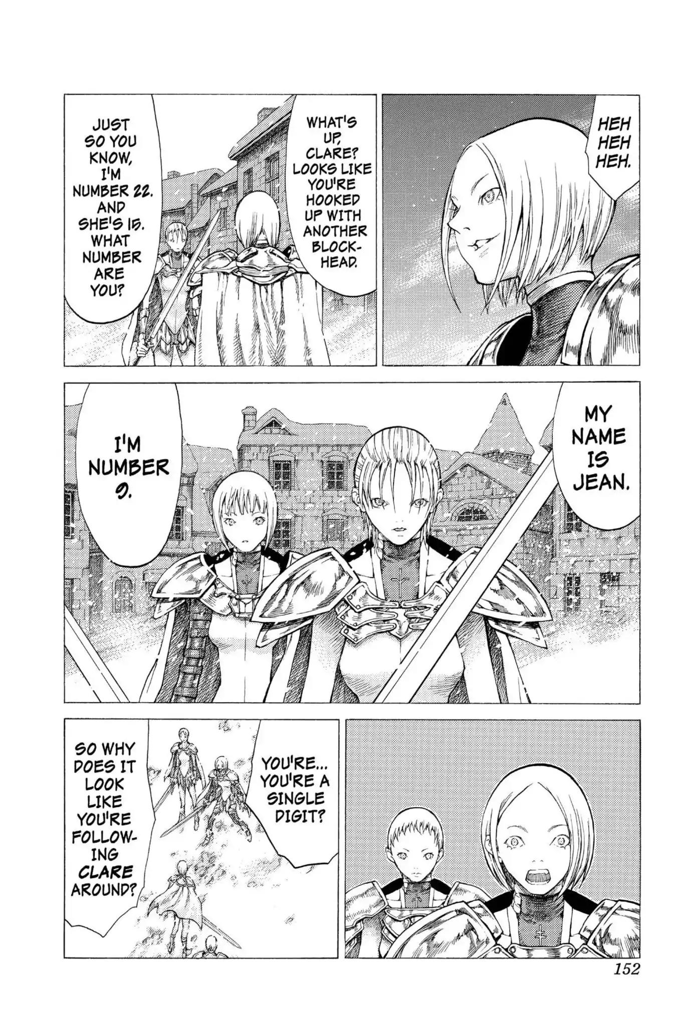 Claymore Chapter 50 page 24 - Chapter 50: Vol.9 Scene 50: The Battle of the North, Part 1