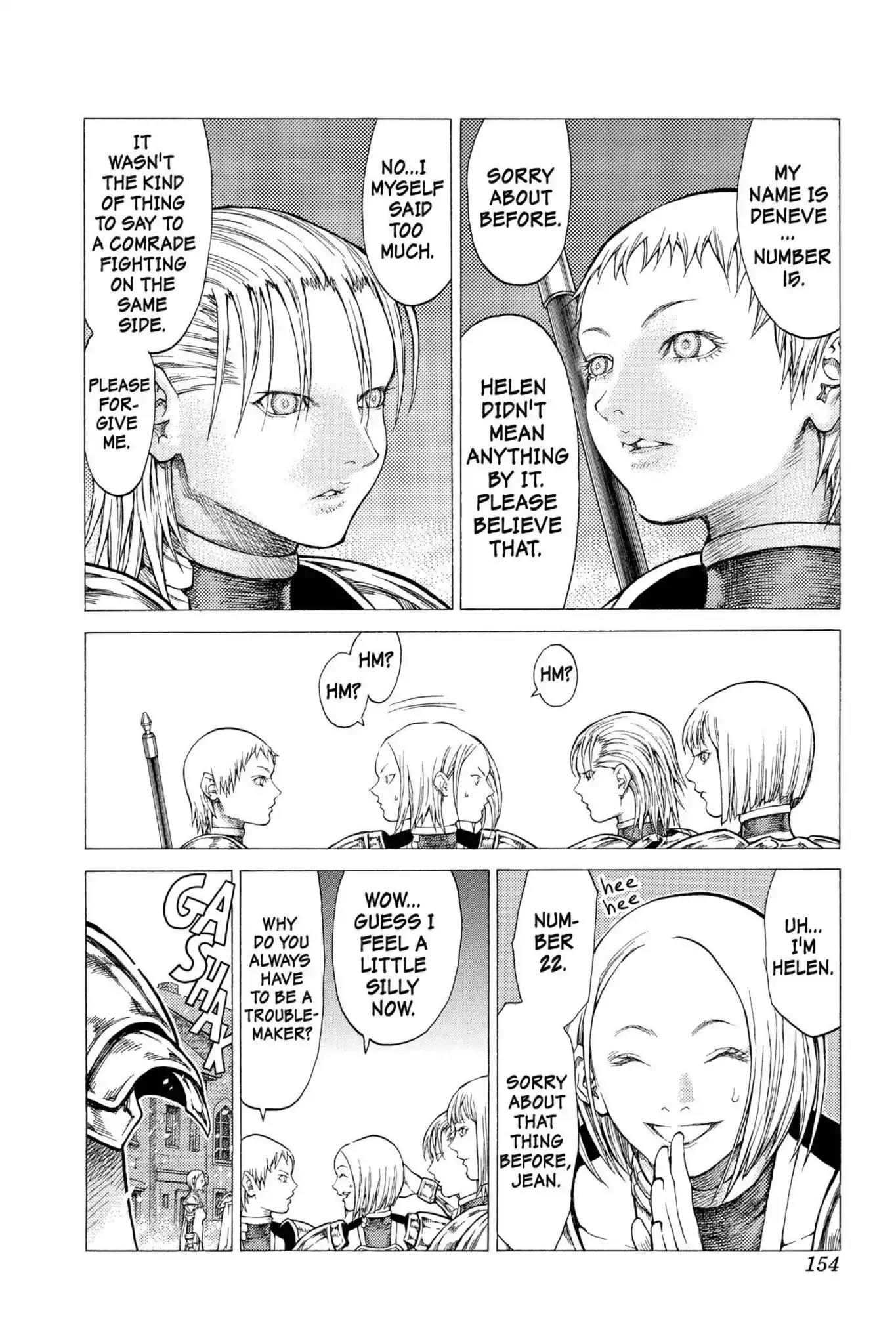 Claymore Chapter 50 page 26 - Chapter 50: Vol.9 Scene 50: The Battle of the North, Part 1