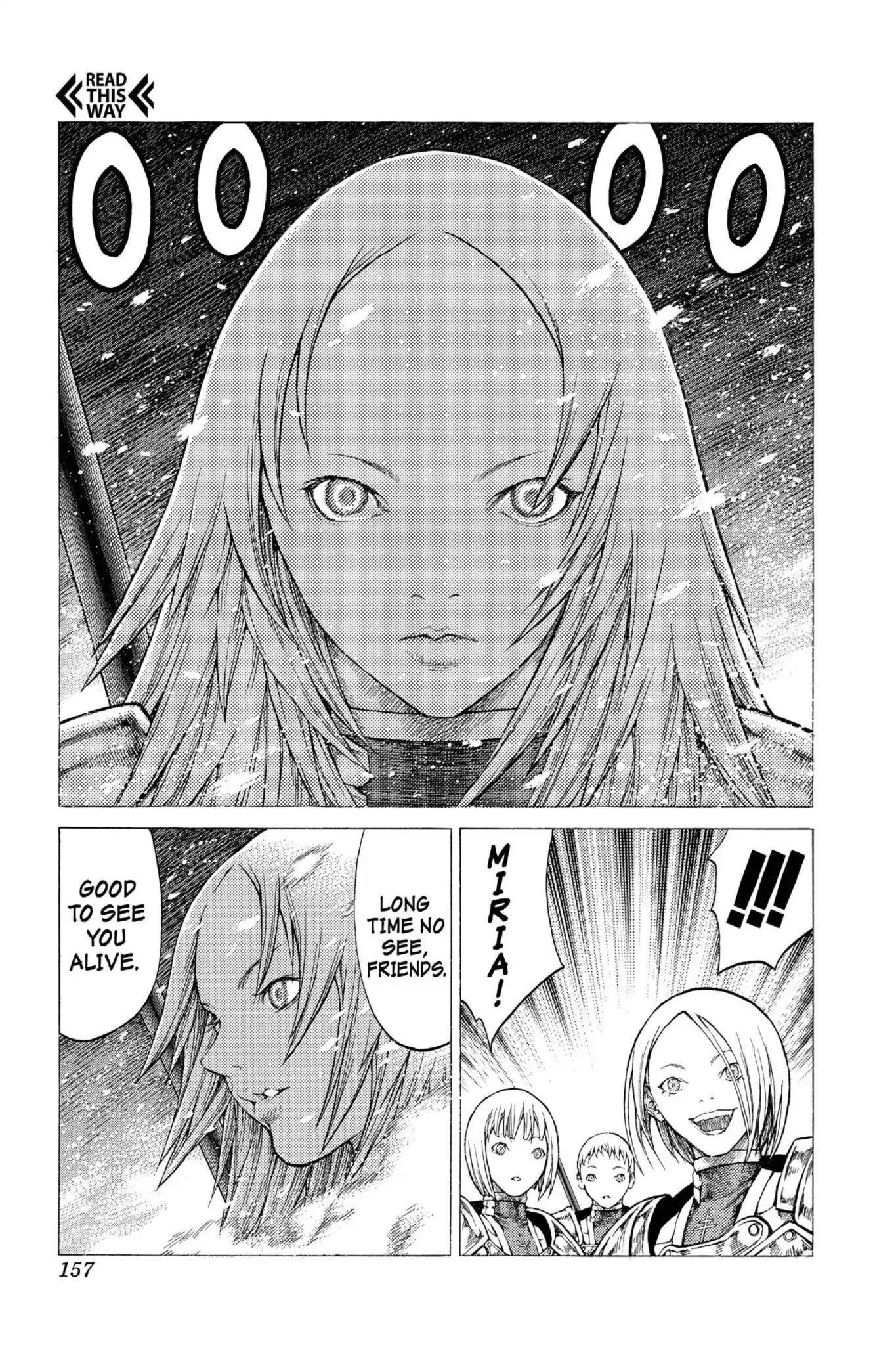 Claymore Chapter 50 page 29 - Chapter 50: Vol.9 Scene 50: The Battle of the North, Part 1