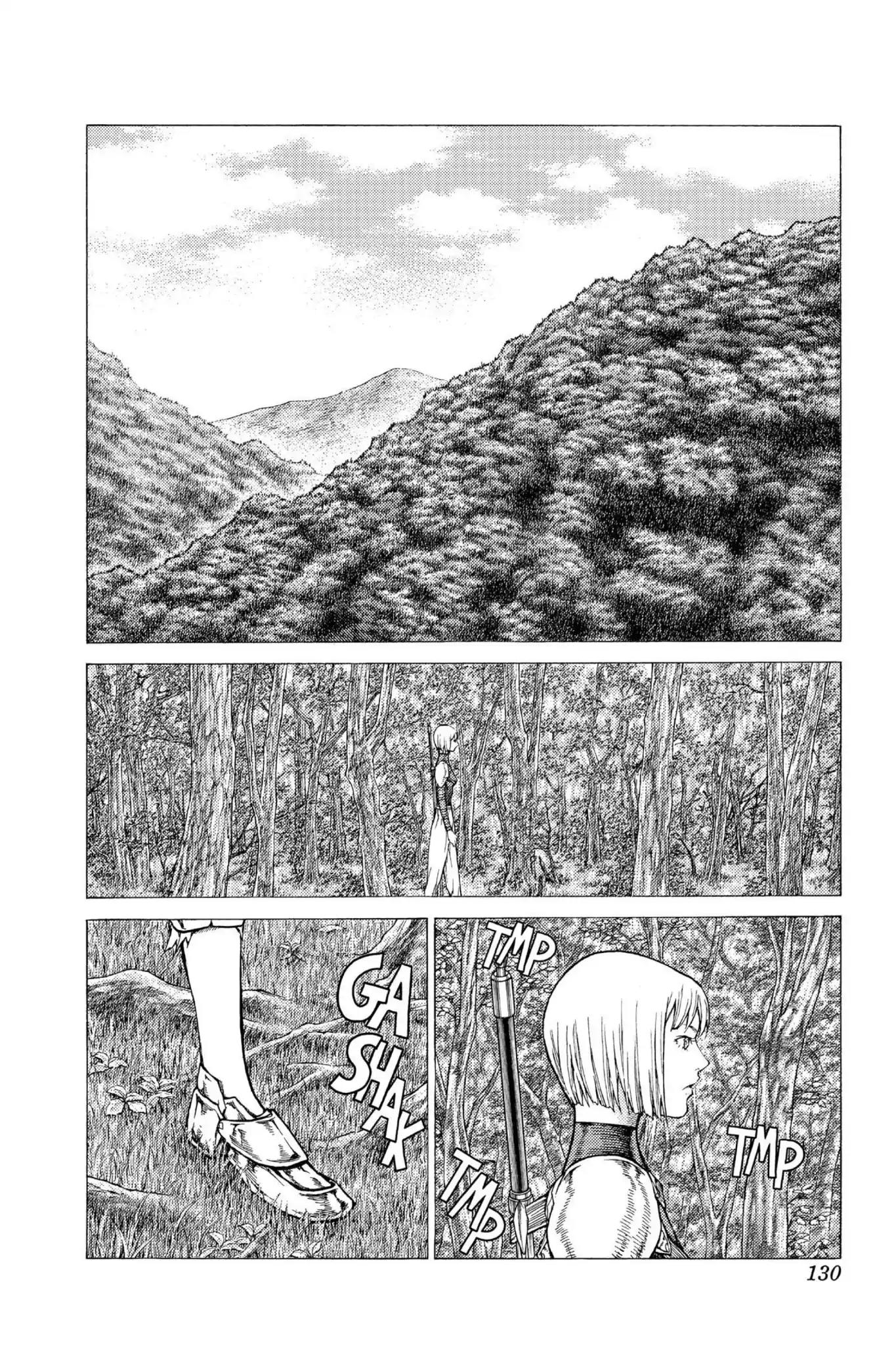 Claymore Chapter 50 page 3 - Chapter 50: Vol.9 Scene 50: The Battle of the North, Part 1