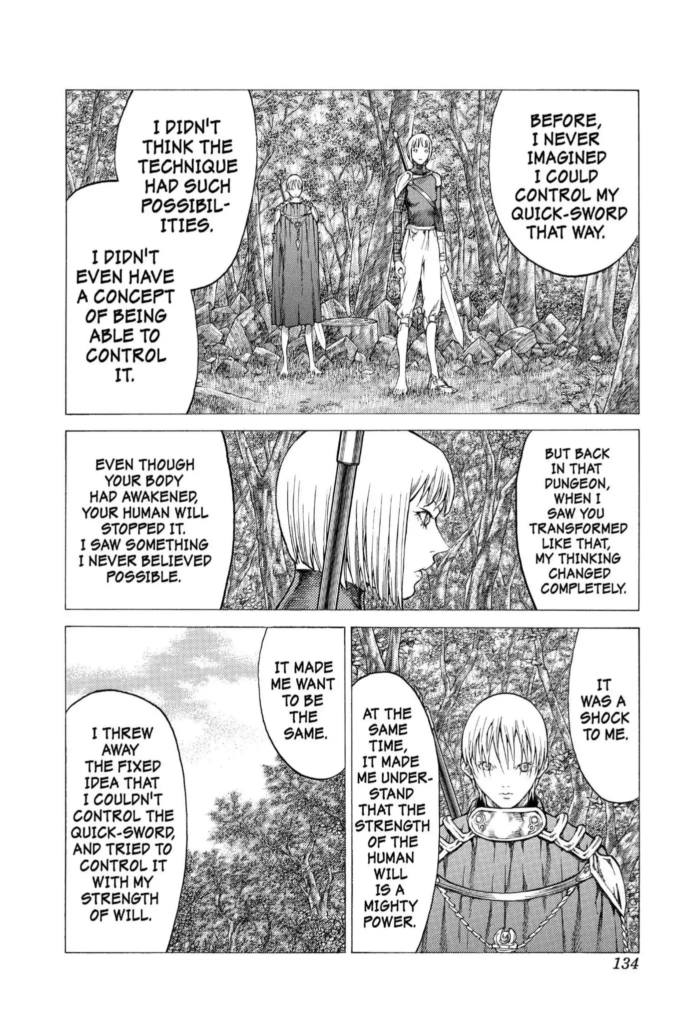 Claymore Chapter 50 page 7 - Chapter 50: Vol.9 Scene 50: The Battle of the North, Part 1