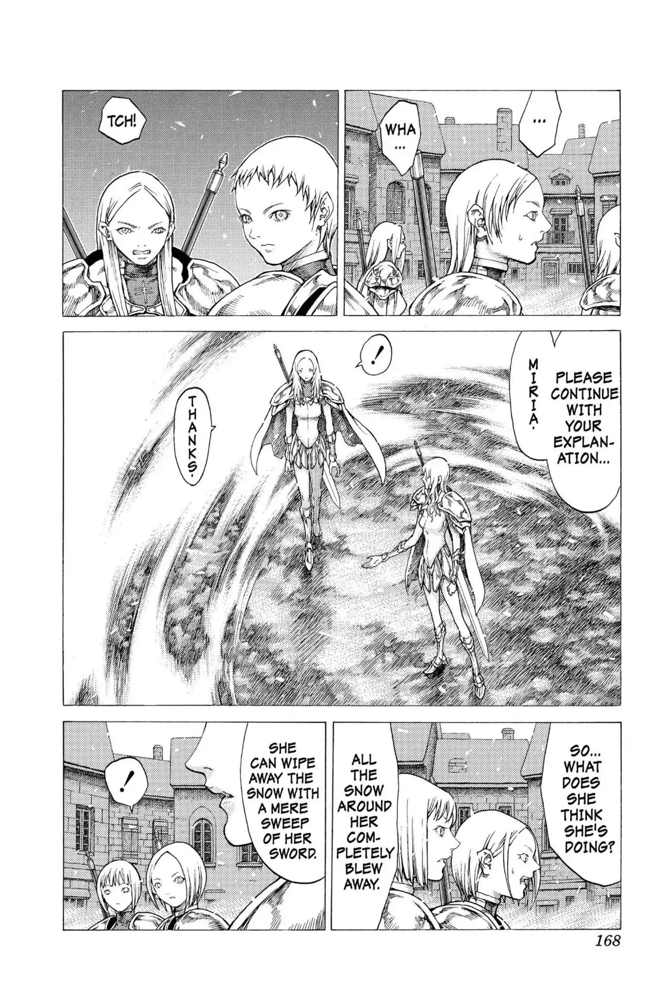 Claymore Chapter 51 page 10 - Chapter 51: Vol.9 Scene 51: The Battle of the North, Part 2