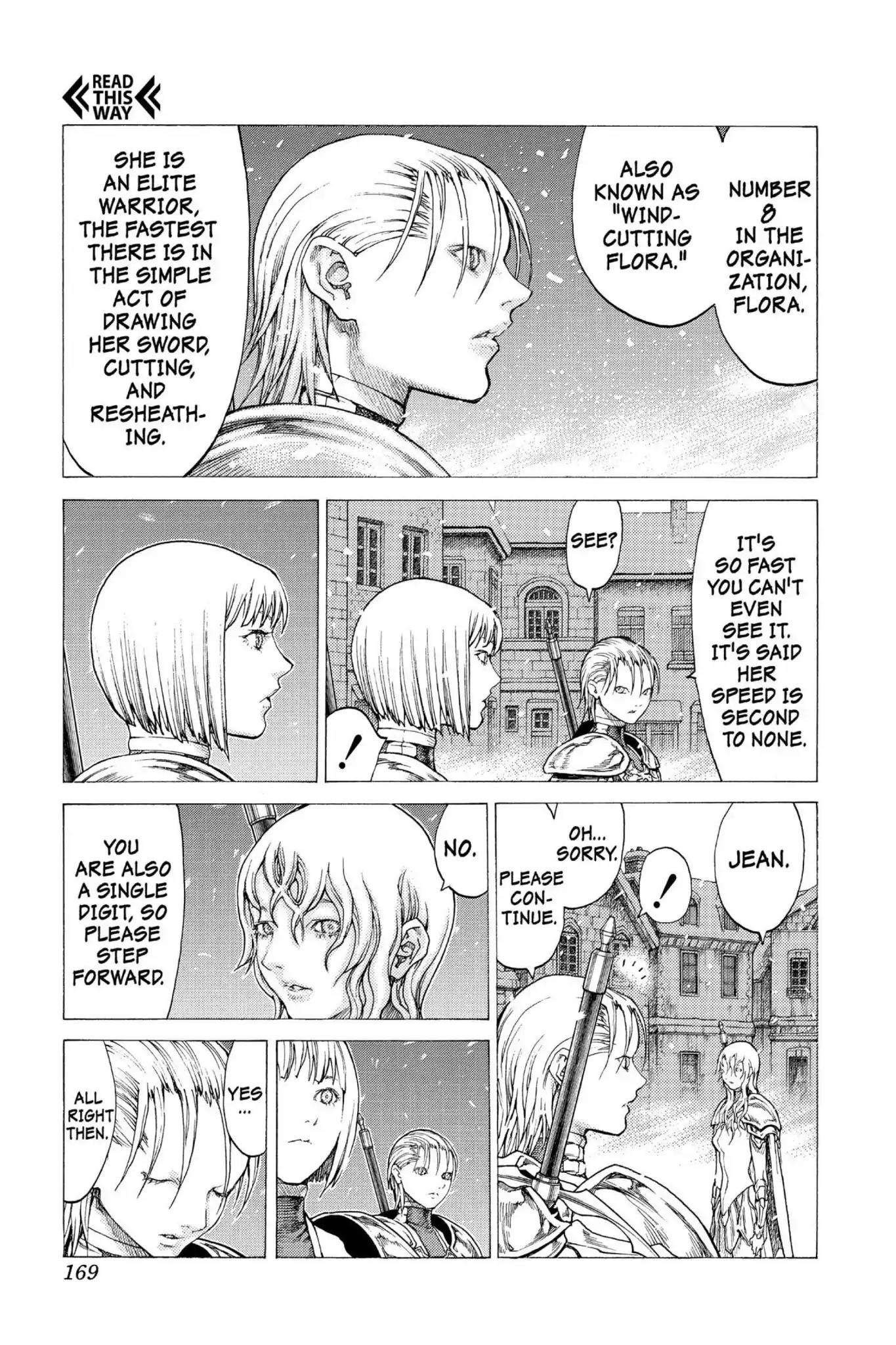 Claymore Chapter 51 page 11 - Chapter 51: Vol.9 Scene 51: The Battle of the North, Part 2
