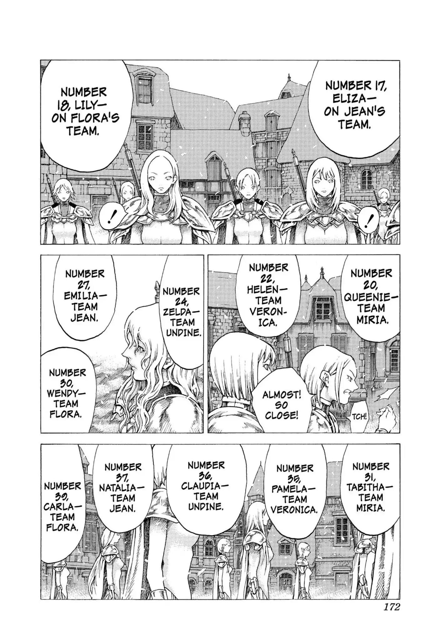 Claymore Chapter 51 page 14 - Chapter 51: Vol.9 Scene 51: The Battle of the North, Part 2