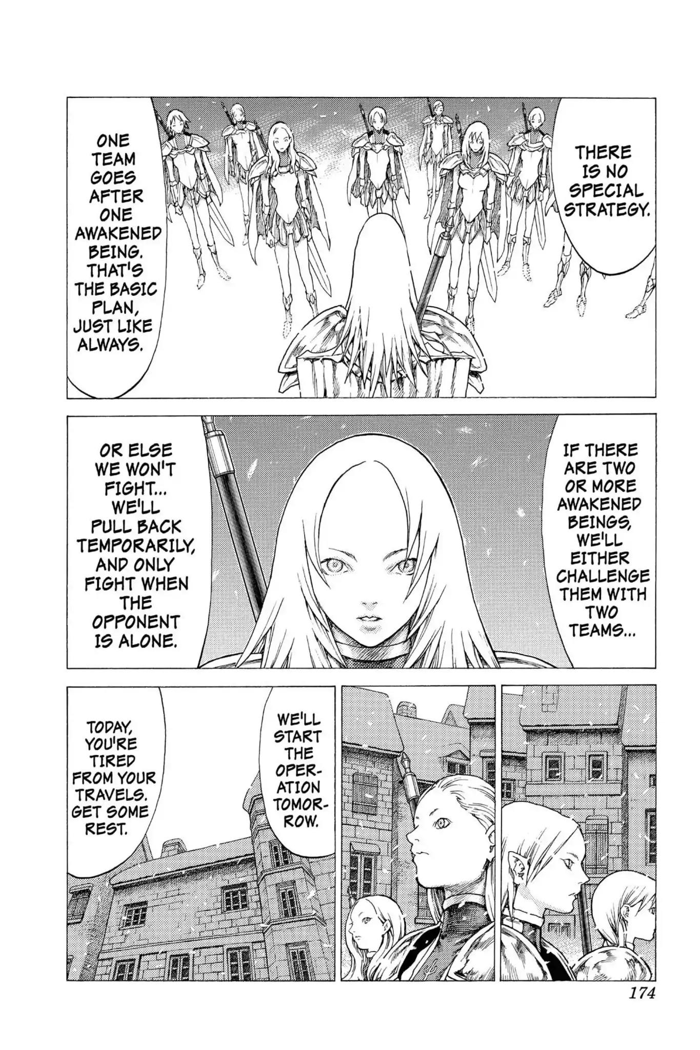 Claymore Chapter 51 page 16 - Chapter 51: Vol.9 Scene 51: The Battle of the North, Part 2