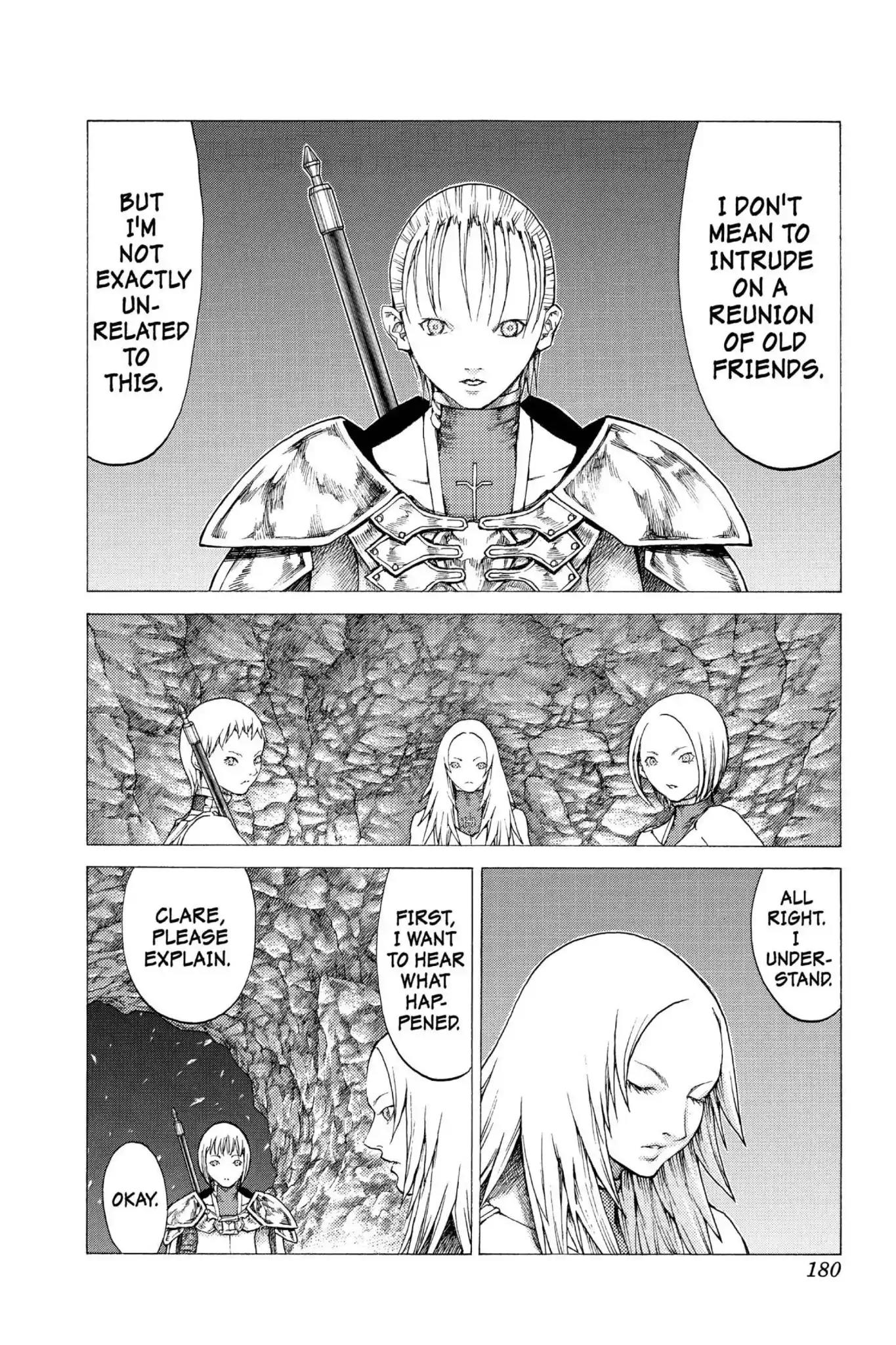 Claymore Chapter 51 page 22 - Chapter 51: Vol.9 Scene 51: The Battle of the North, Part 2